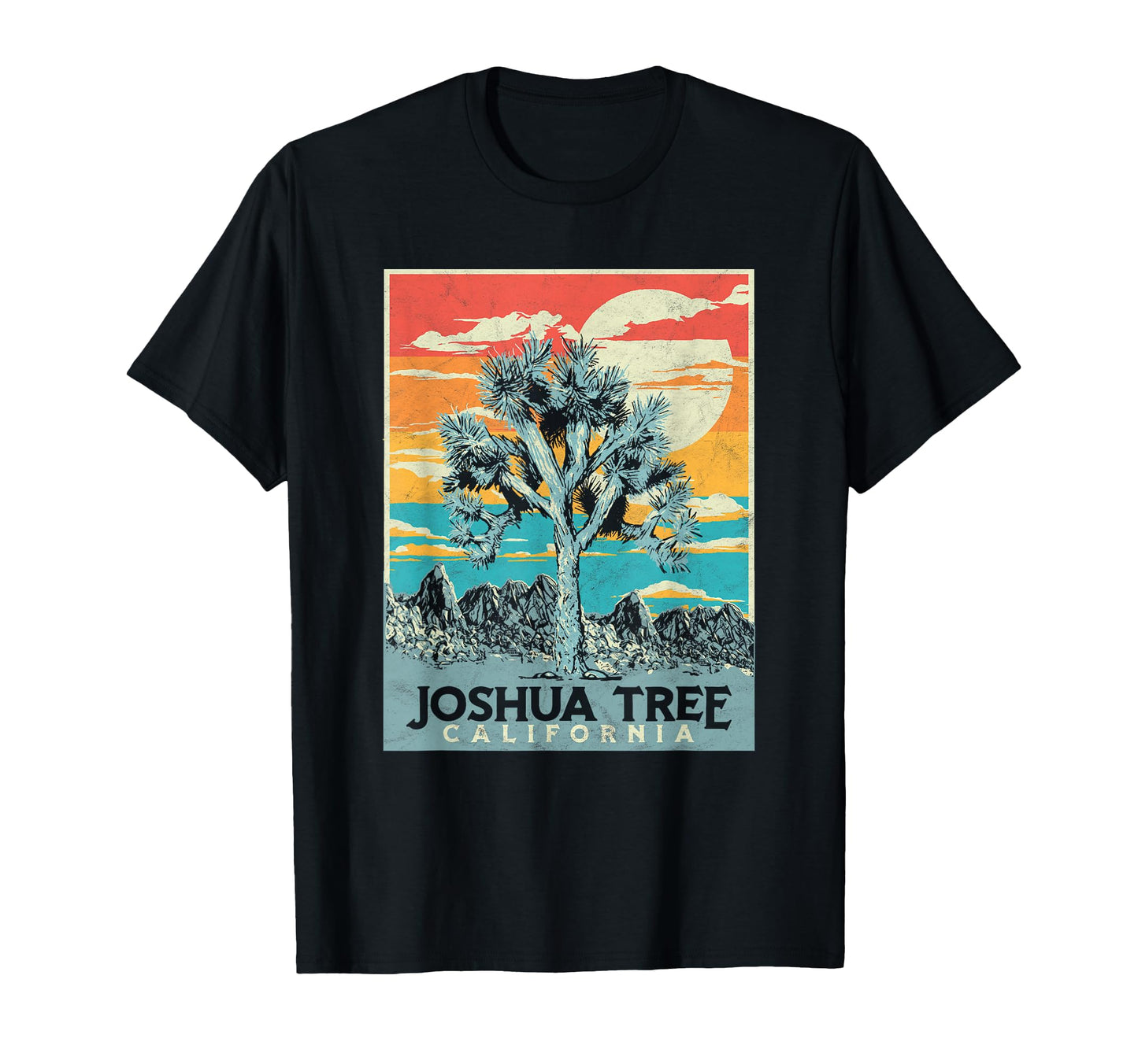 Joshua Tree National Park Artistic T-Shirt - Trendy Graphic Unisex - T-Shirt, Sweatshirt, Hoodie