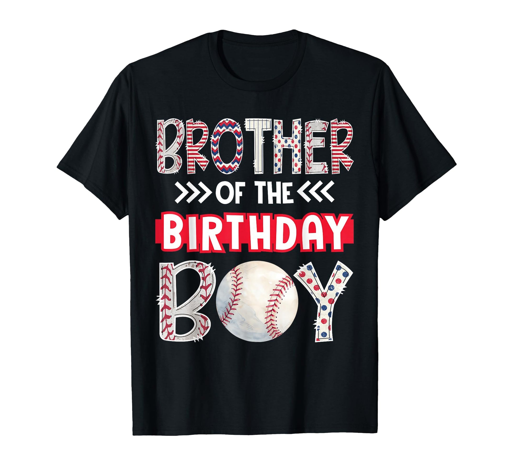 Brother Birthday Baseball Family Squad T-Shirt - Unique Graphic Unisex - T-Shirt, Sweatshirt, Hoodie