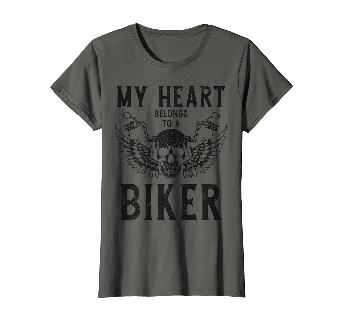 Biker My Heart Belongs To Biker T-Shirt - Streetwear Style Men Women - T-Shirt, Sweatshirt, Hoodie