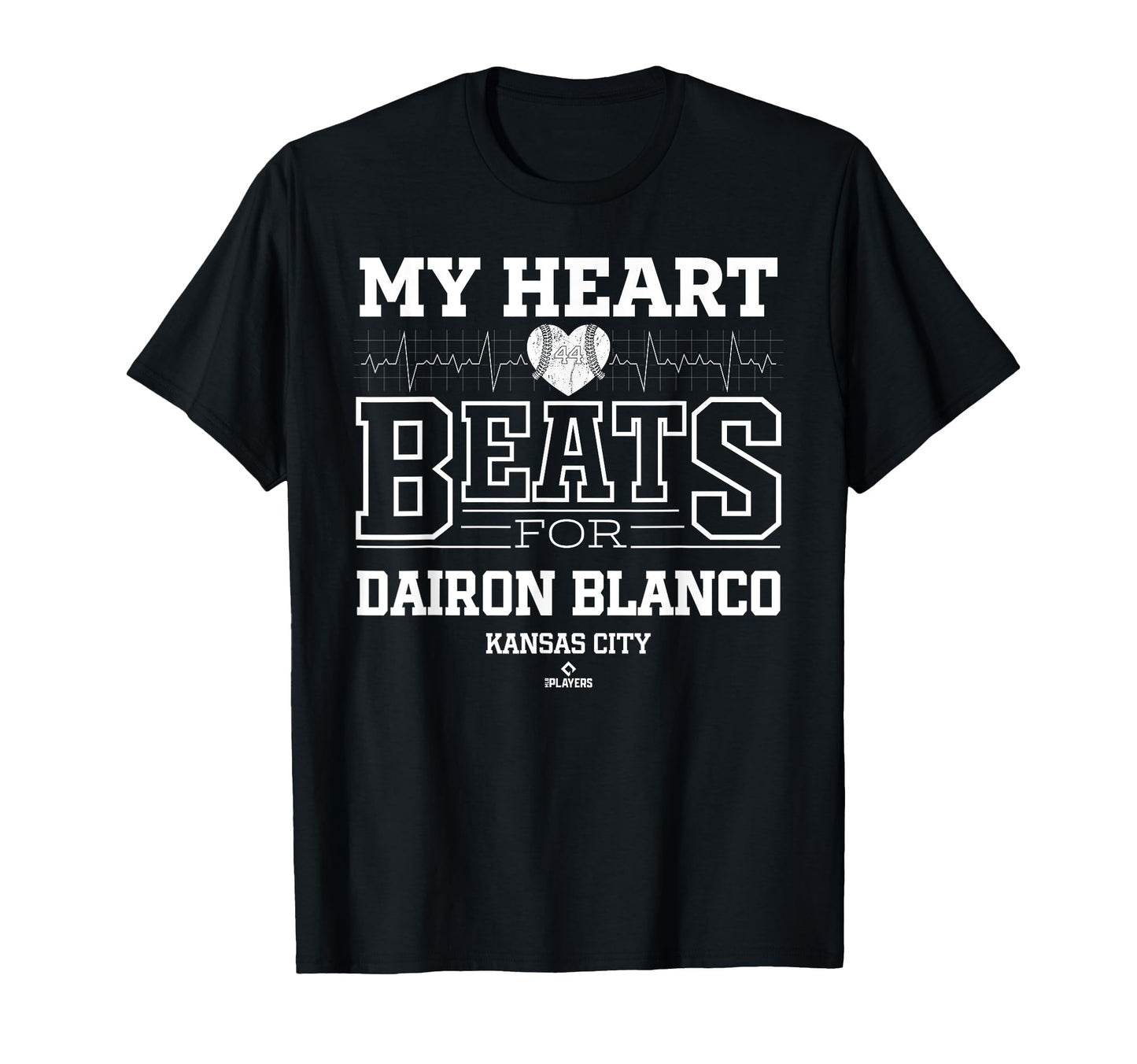 My Heart Beats Dairon Blanco Kansas T-Shirt - Unique Graphic for Adults - T-Shirt, Sweatshirt, Hoodie