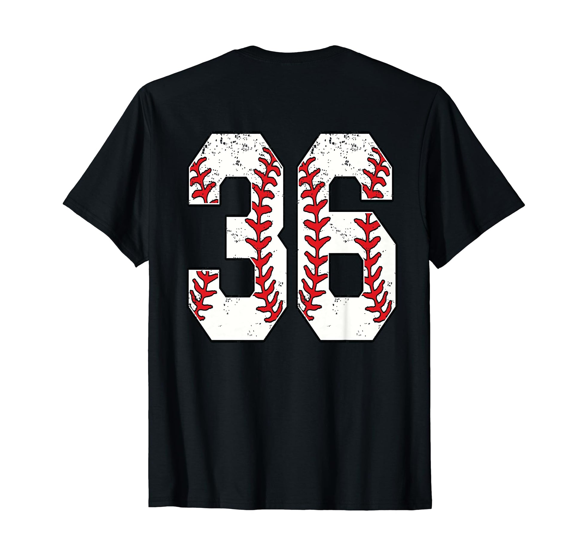 Number 36 Baseball Jersey Number 36 T-Shirt - Trendy Graphic for Adults - T-Shirt, Sweatshirt, Hoodie