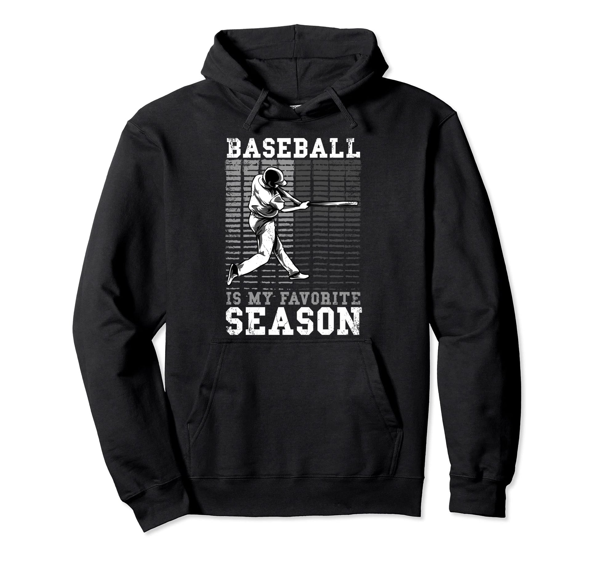 Baseball Is My Favorite Season Homerun Hoodie - Unique Graphic for Adults - T-Shirt, Sweatshirt, Hoodie