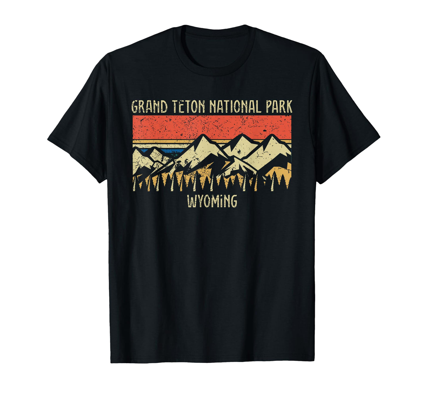 Grand Teton National Park Wyoming Sunset T-Shirt - Graphic Print for Adults - T-Shirt, Sweatshirt, Hoodie