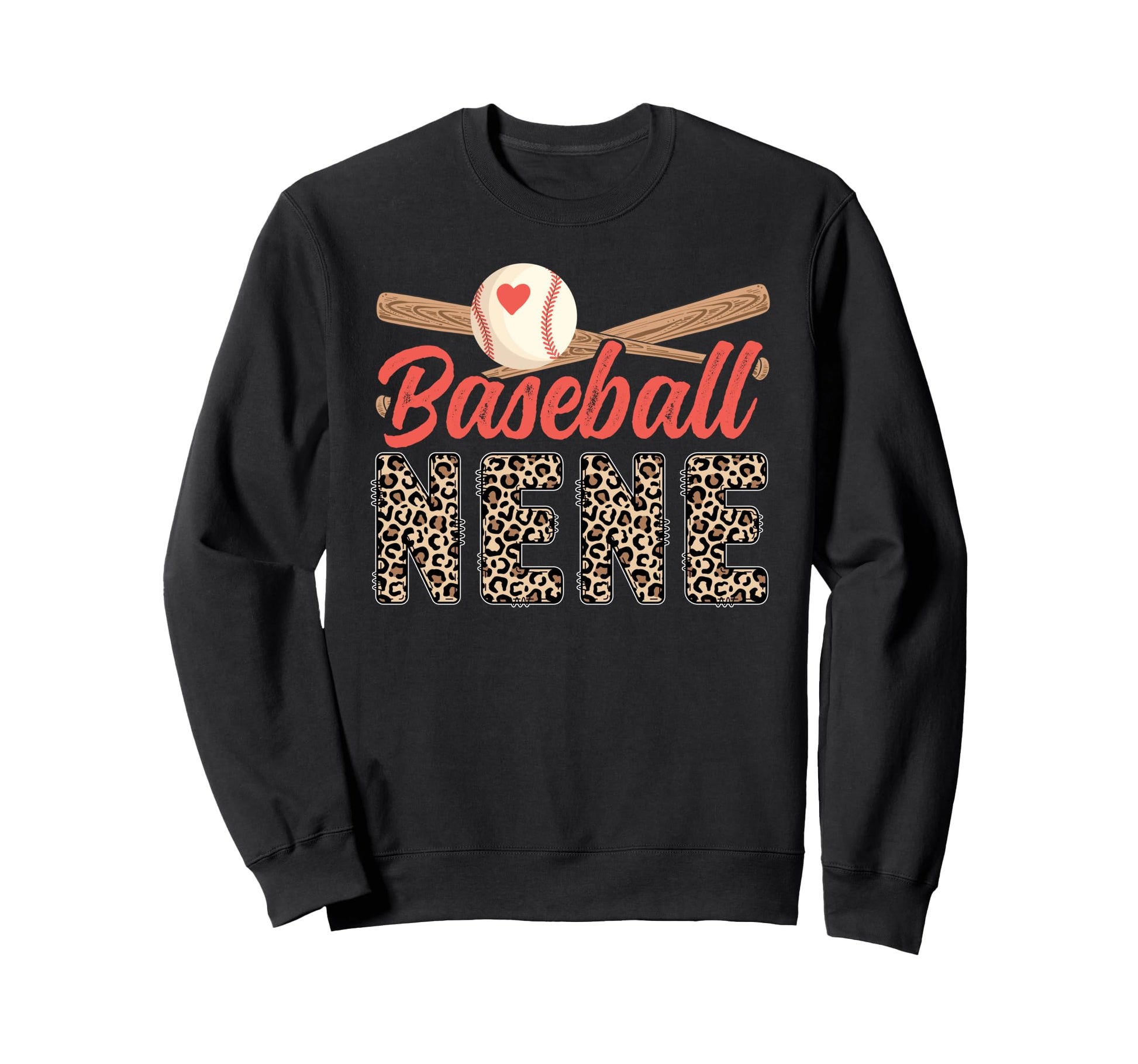 Baseball Nene Leopard Nene Sweatshirt - Custom Art Print Men Women - T-Shirt, Sweatshirt, Hoodie