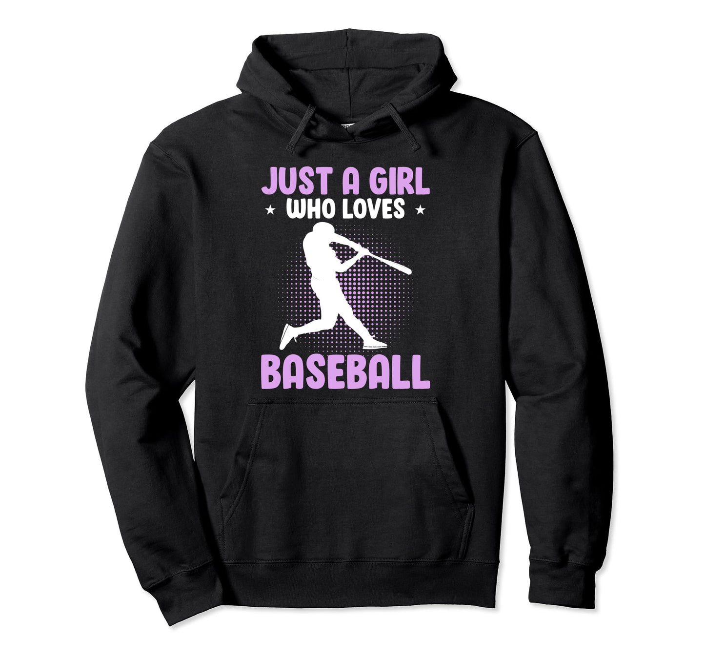 Just Who Loves Baseball Hoodie - Unique Graphic Unisex - T-Shirt, Sweatshirt, Hoodie