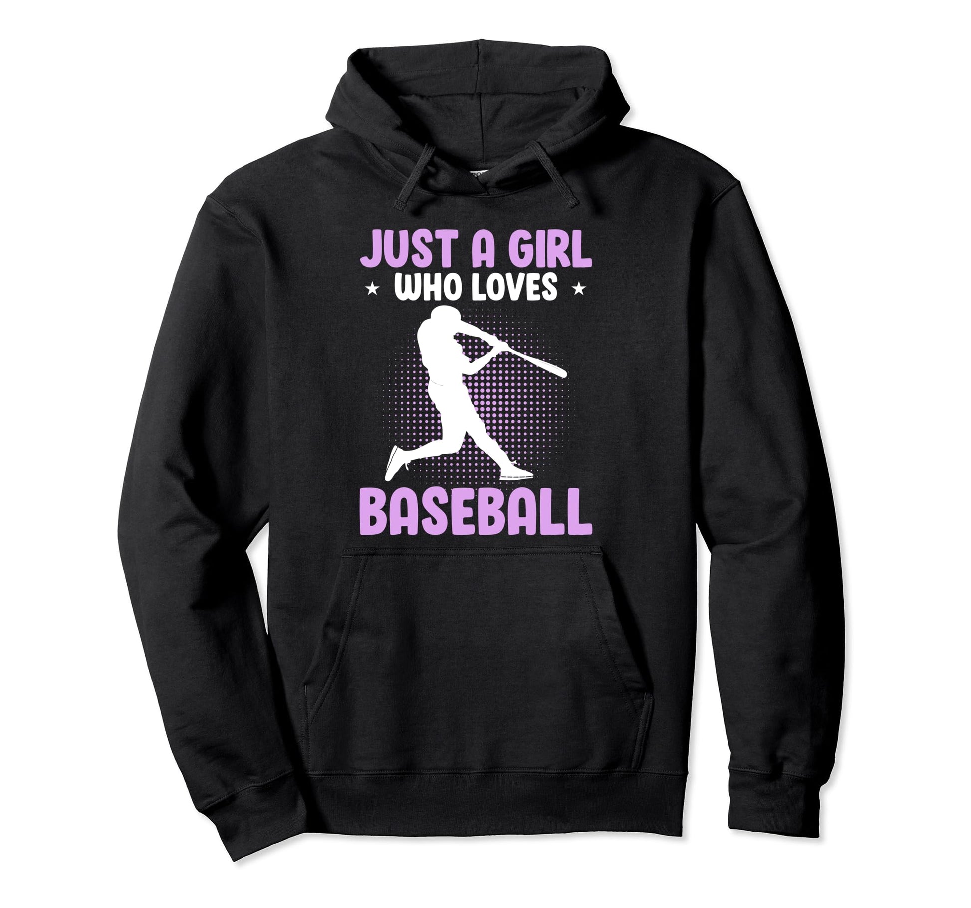 Just Who Loves Baseball Hoodie - Unique Graphic Unisex - T-Shirt, Sweatshirt, Hoodie