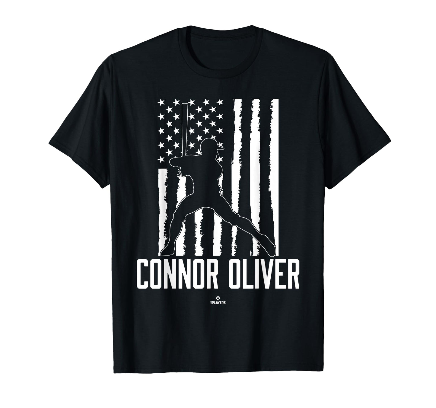 Distressed Flag Swing Connor Oliver T-Shirt - Novelty Apparel for Adults - T-Shirt, Sweatshirt, Hoodie