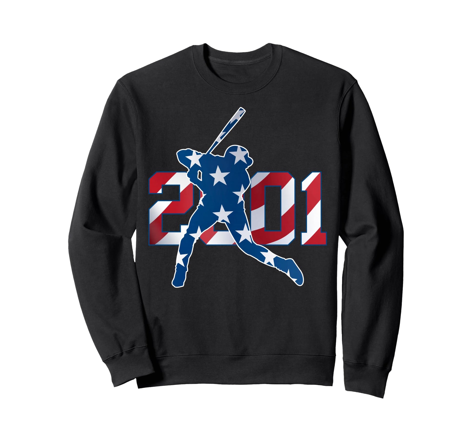 25 Years Old 2001 Baseball 25Th Sweatshirt - Minimalist Print for Adults - T-Shirt, Sweatshirt, Hoodie