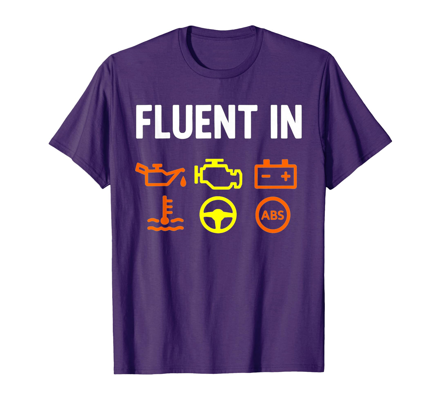 Fluent Car Guy Muscle Car Mechanic T-Shirt - Trendy Graphic for Adults - T-Shirt, Sweatshirt, Hoodie