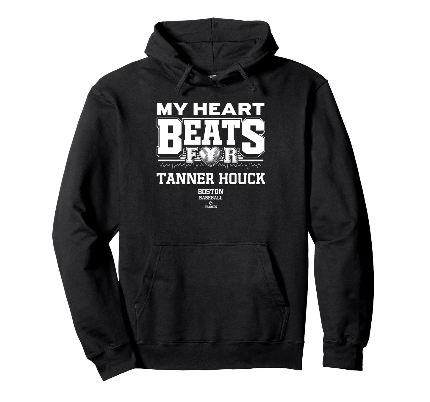My Heart Beats Tanner Houck Boston Hoodie - Streetwear Style for Adults - T-Shirt, Sweatshirt, Hoodie