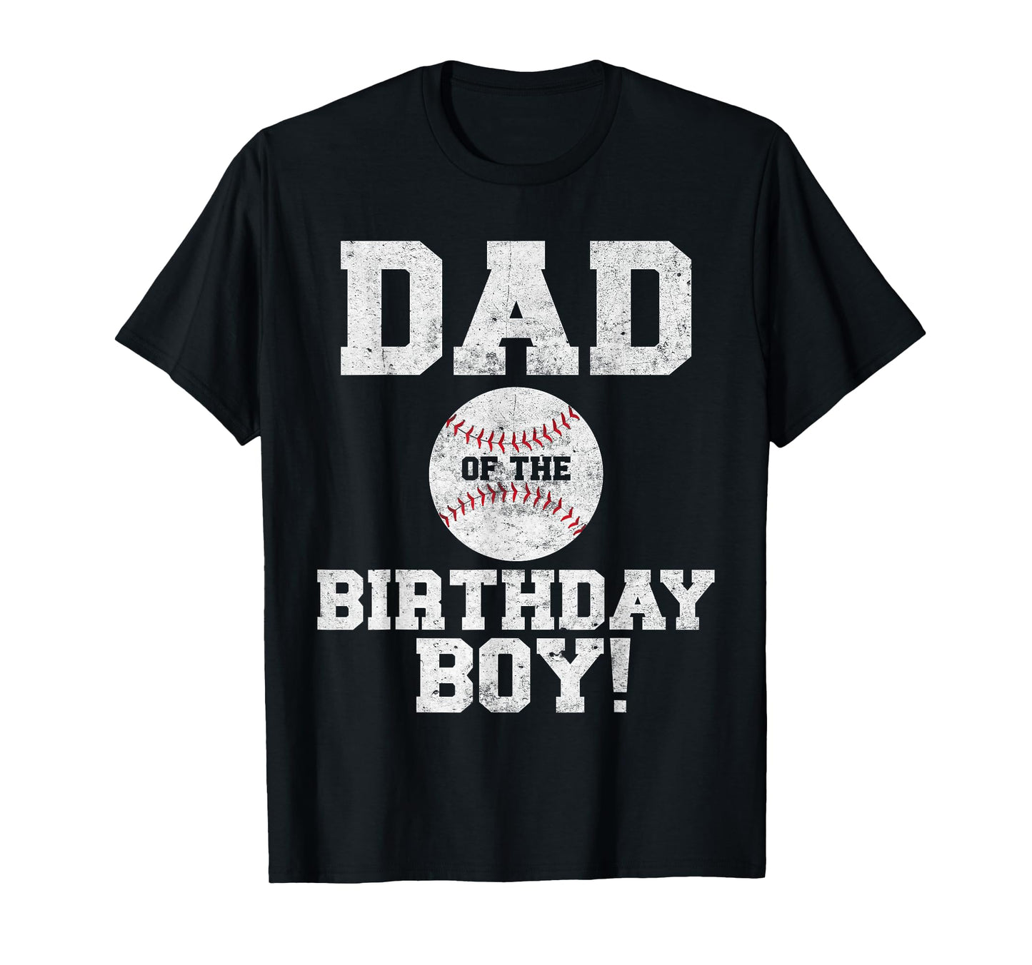 Dad Birthday Baseball Lover T-Shirt - Minimalist Print Unisex - T-Shirt, Sweatshirt, Hoodie