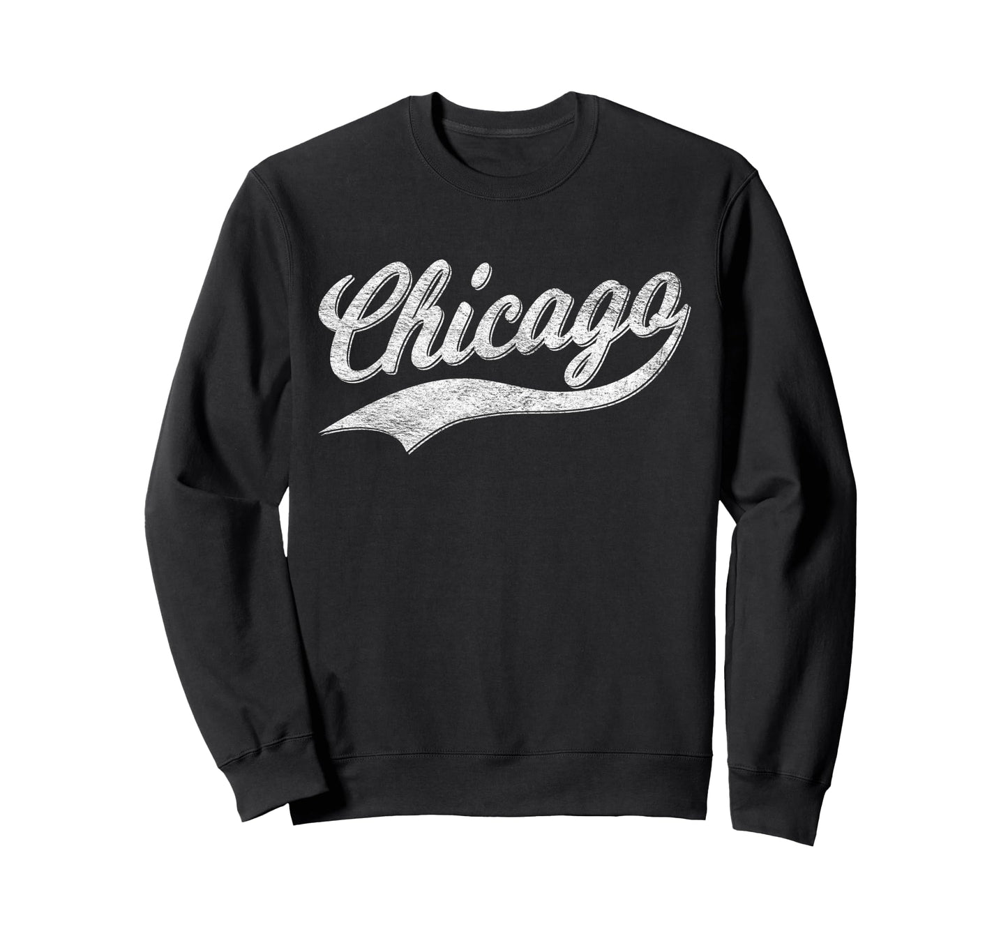 Chicago Varsity Script Sports Jersey Sweatshirt - Graphic Print Unisex - T-Shirt, Sweatshirt, Hoodie