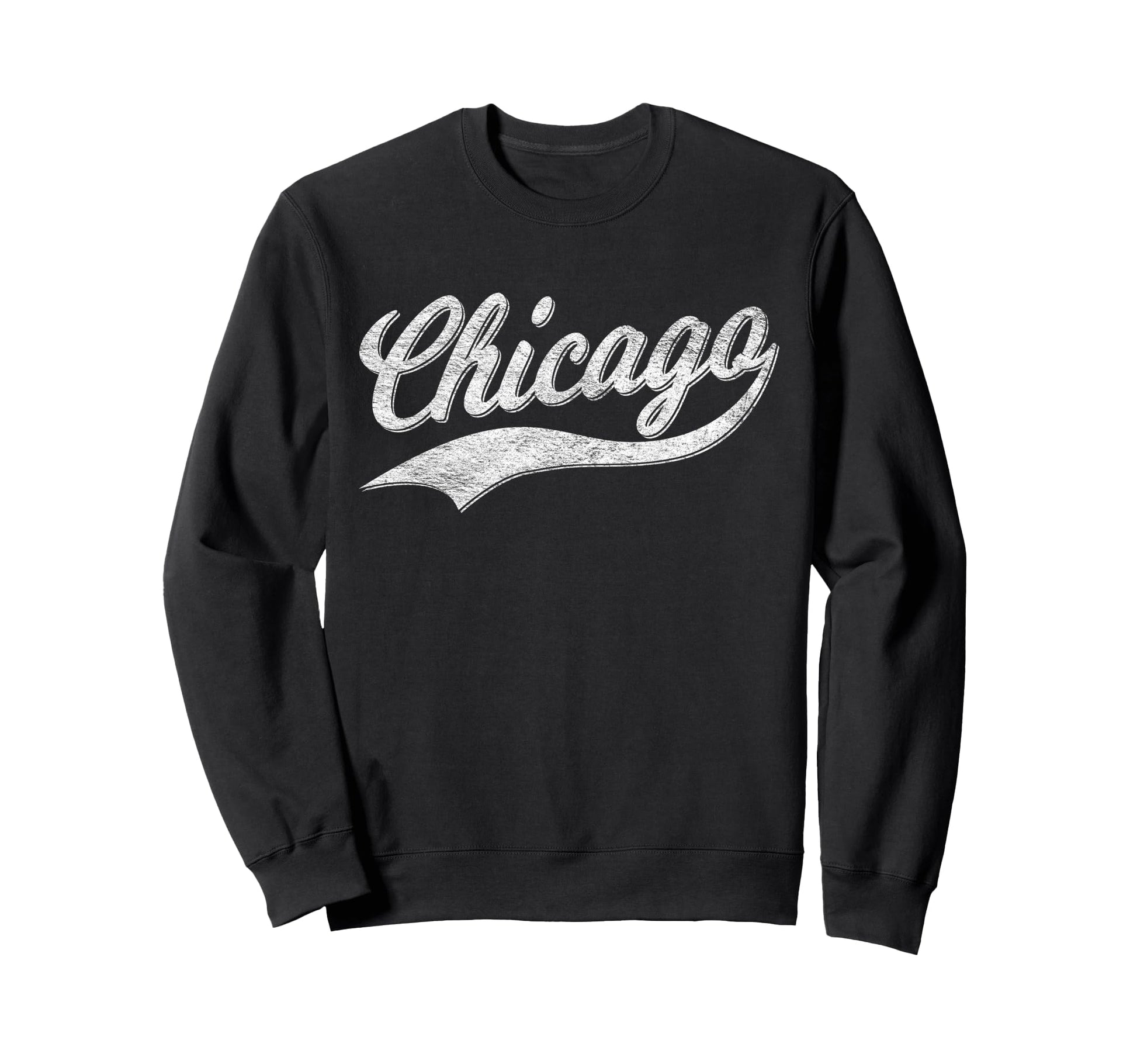 Chicago Varsity Script Sports Jersey Sweatshirt - Graphic Print Unisex - T-Shirt, Sweatshirt, Hoodie