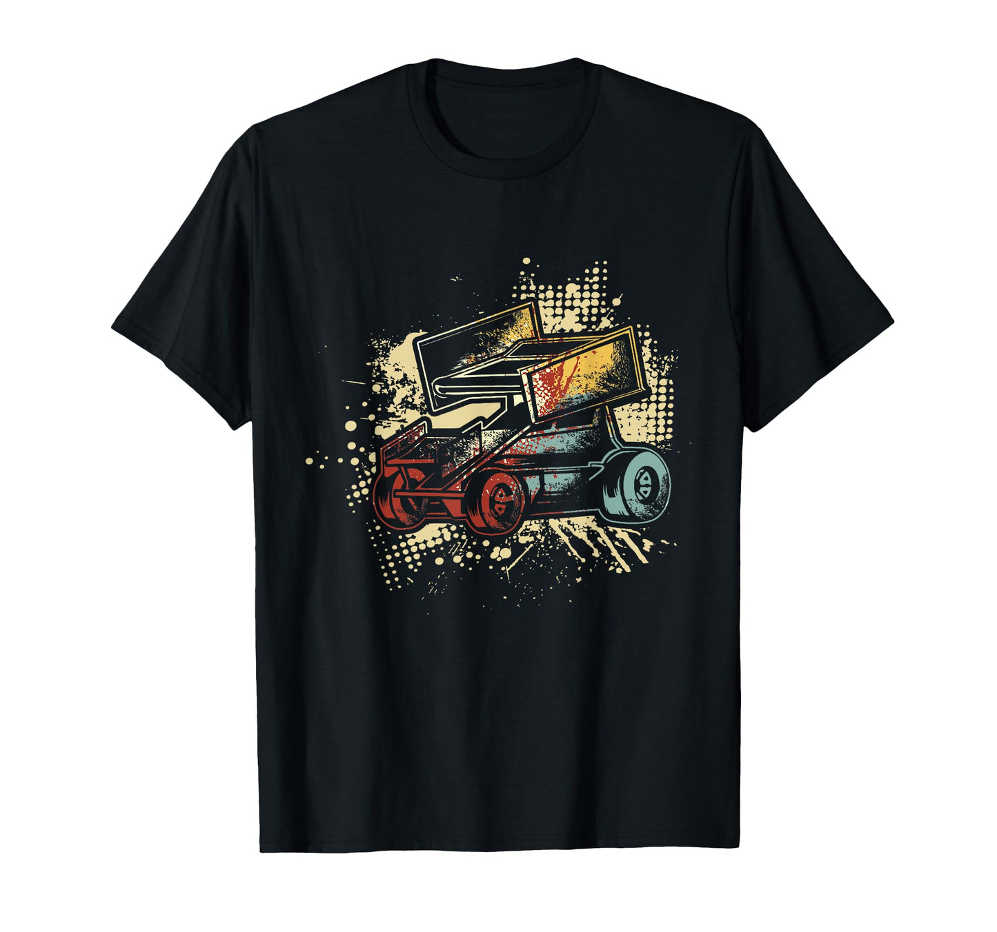 Dirt Track Racing Race Car Motorsport Fan T-Shirt - Graphic Print Unisex - T-Shirt, Sweatshirt, Hoodie