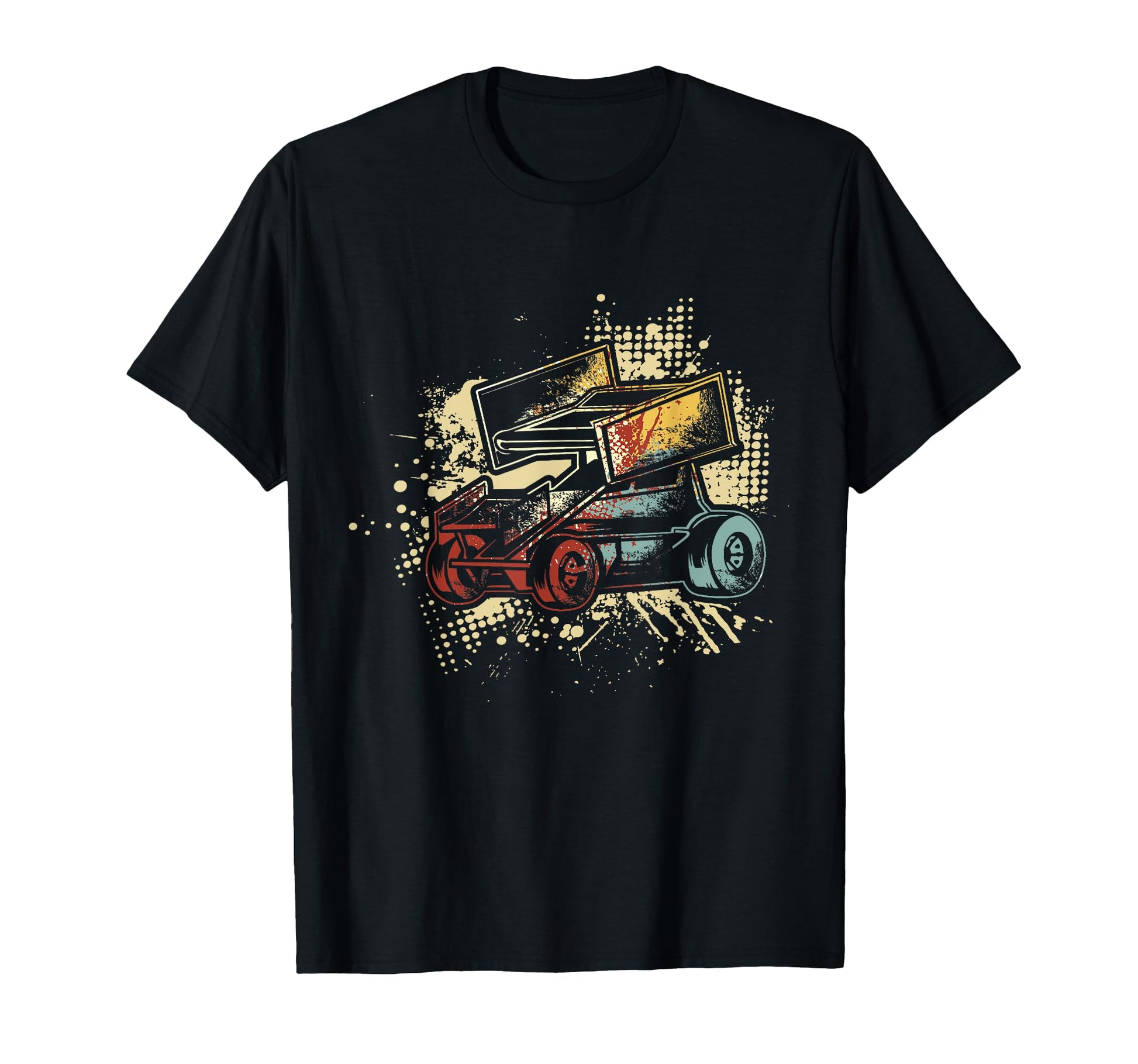 Dirt Track Racing Race Car Motorsport Fan T-Shirt - Graphic Print Unisex - T-Shirt, Sweatshirt, Hoodie