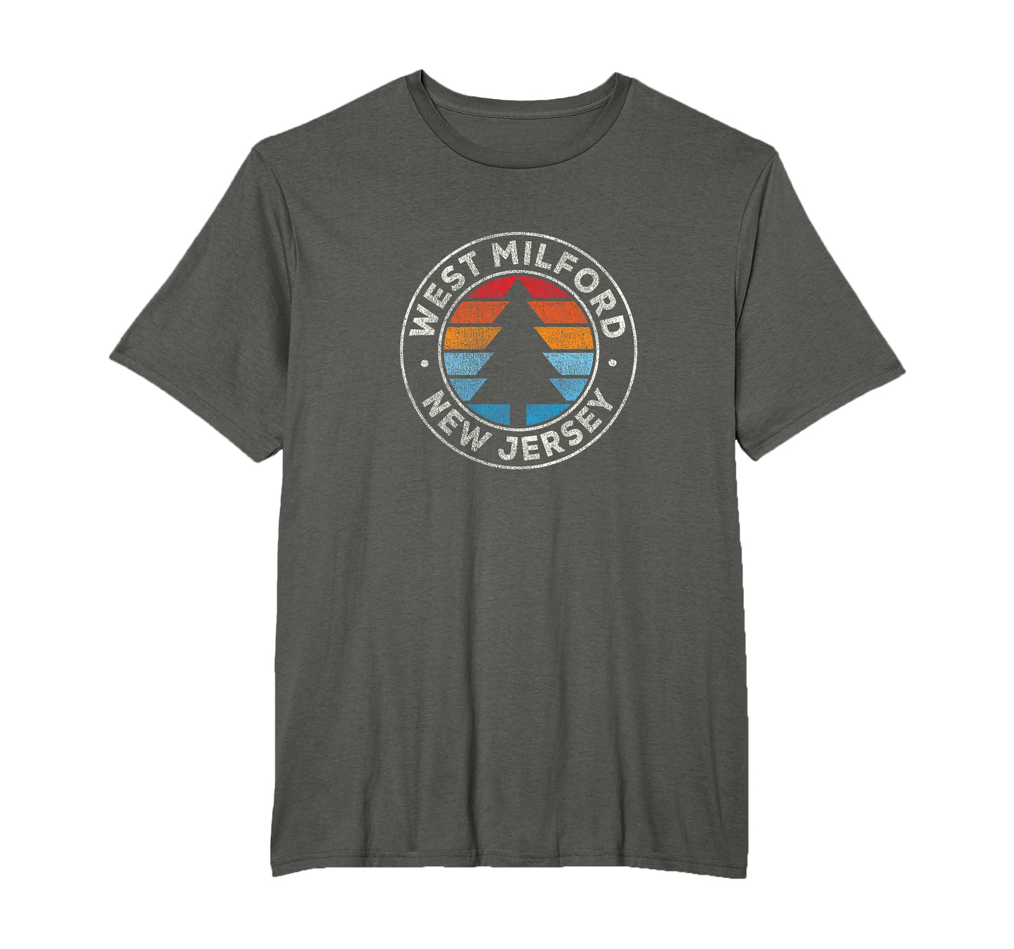 West Milford New Jersey Nj 70S T-Shirt - Graphic Print Unisex - T-Shirt, Sweatshirt, Hoodie