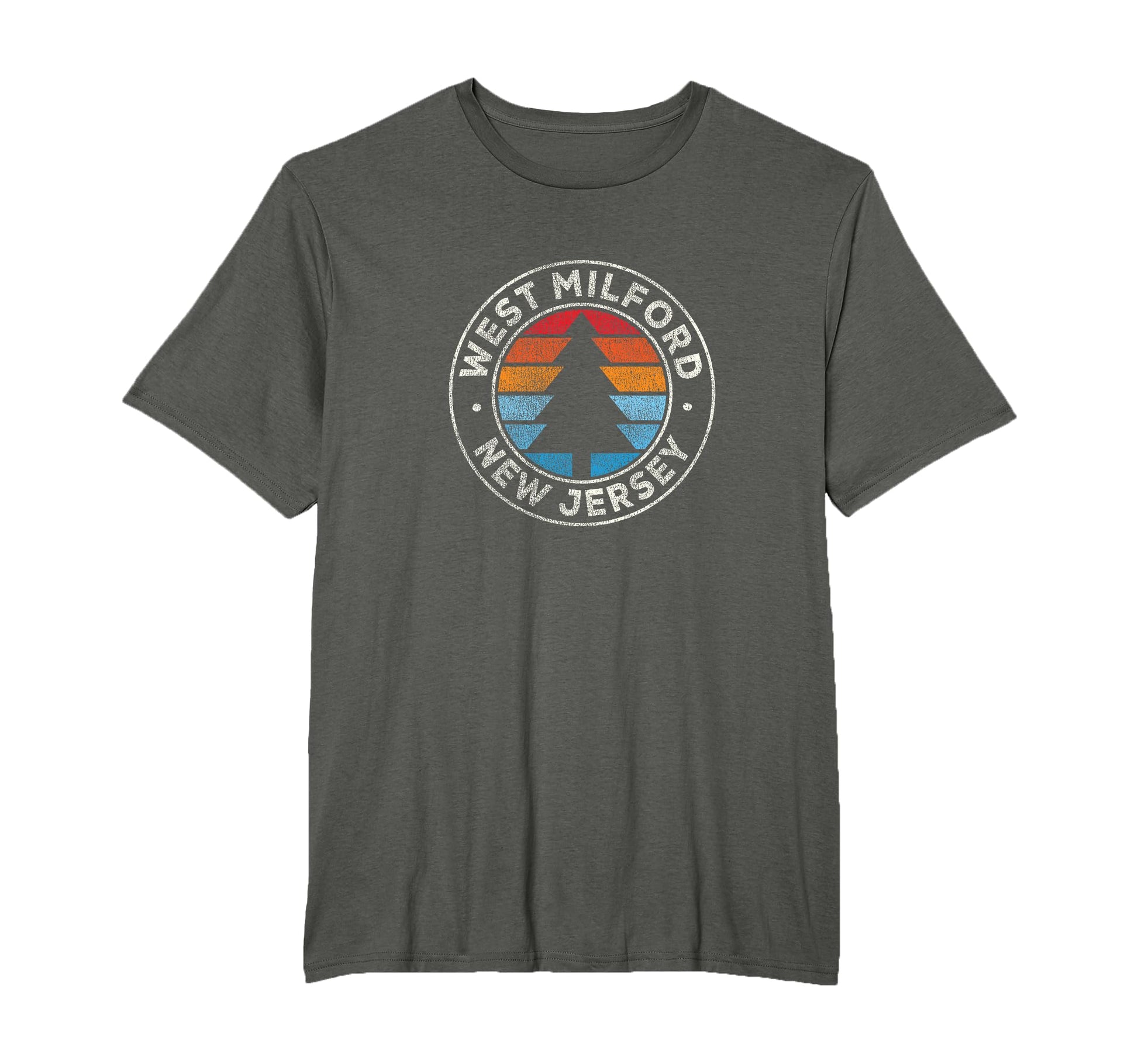 West Milford New Jersey Nj 70S T-Shirt - Graphic Print Unisex - T-Shirt, Sweatshirt, Hoodie