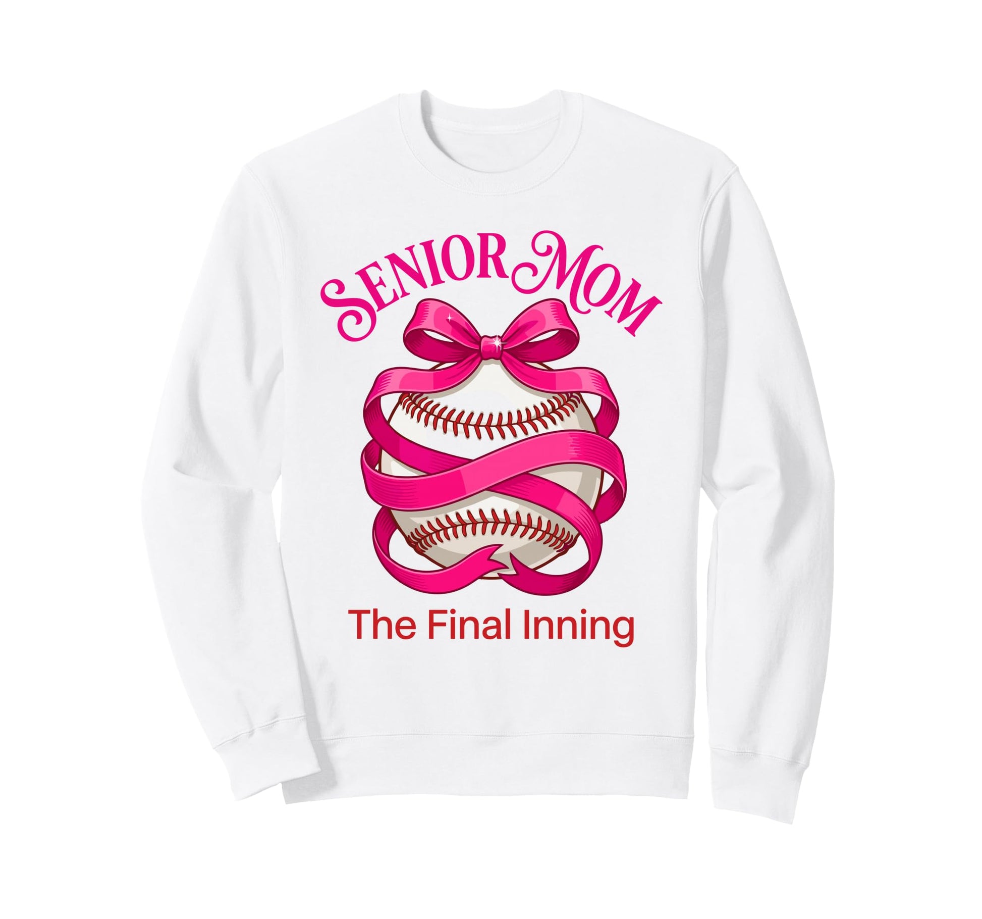 Baseball Senior Mom 2026 Final Sweatshirt - Minimalist Print Men Women - T-Shirt, Sweatshirt, Hoodie