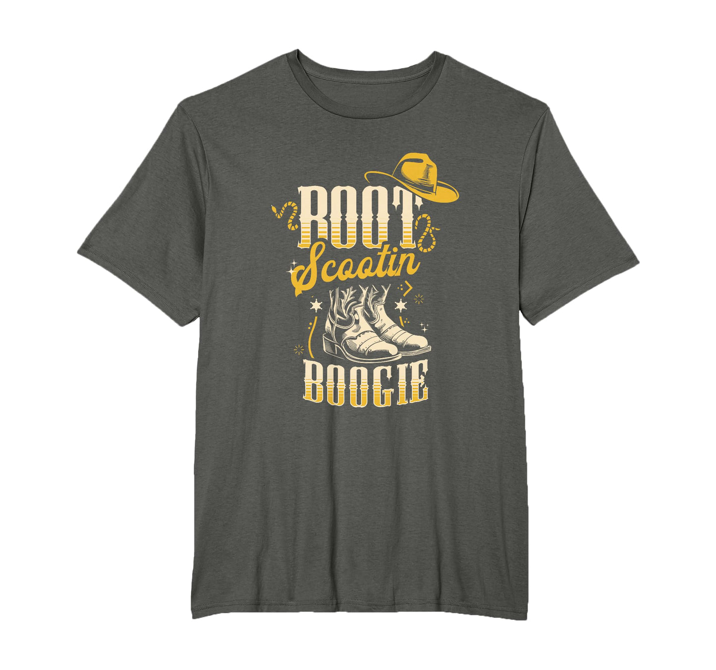 Cowboy Boots Boot Scootin Boogie T-Shirt - Unique Graphic for Adults - T-Shirt, Sweatshirt, Hoodie