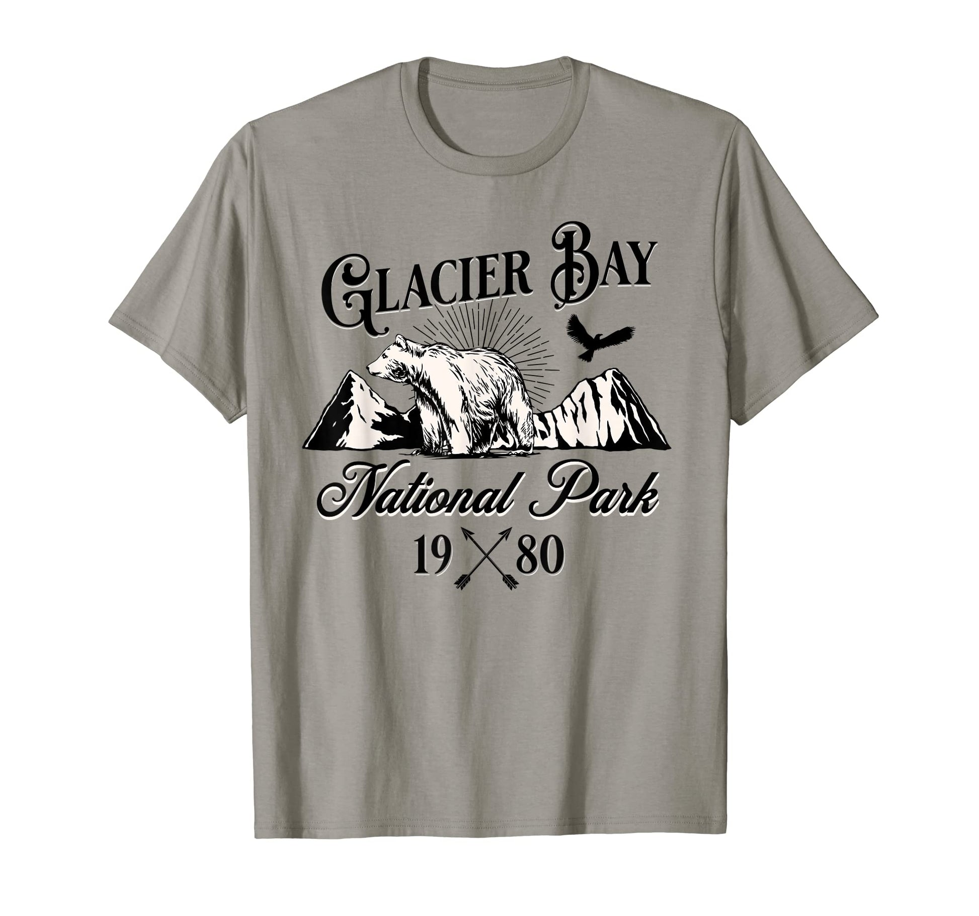 Glacier Bay National Park Alaska T-Shirt - Fun Novelty Design Unisex - T-Shirt, Sweatshirt, Hoodie