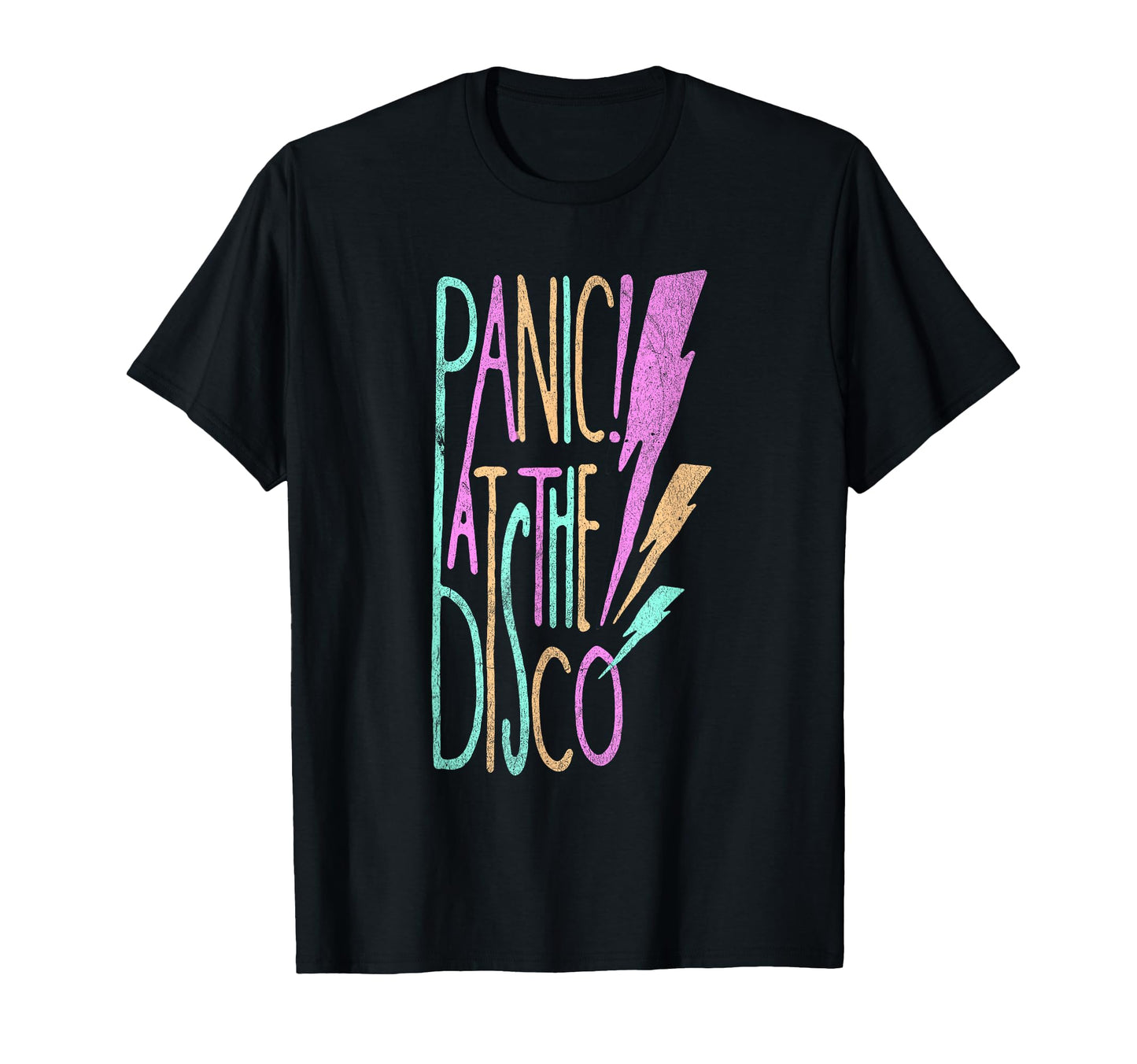 Panic Disco Lightning Small T-Shirt - Casual Everyday Wear Unisex - T-Shirt, Sweatshirt, Hoodie
