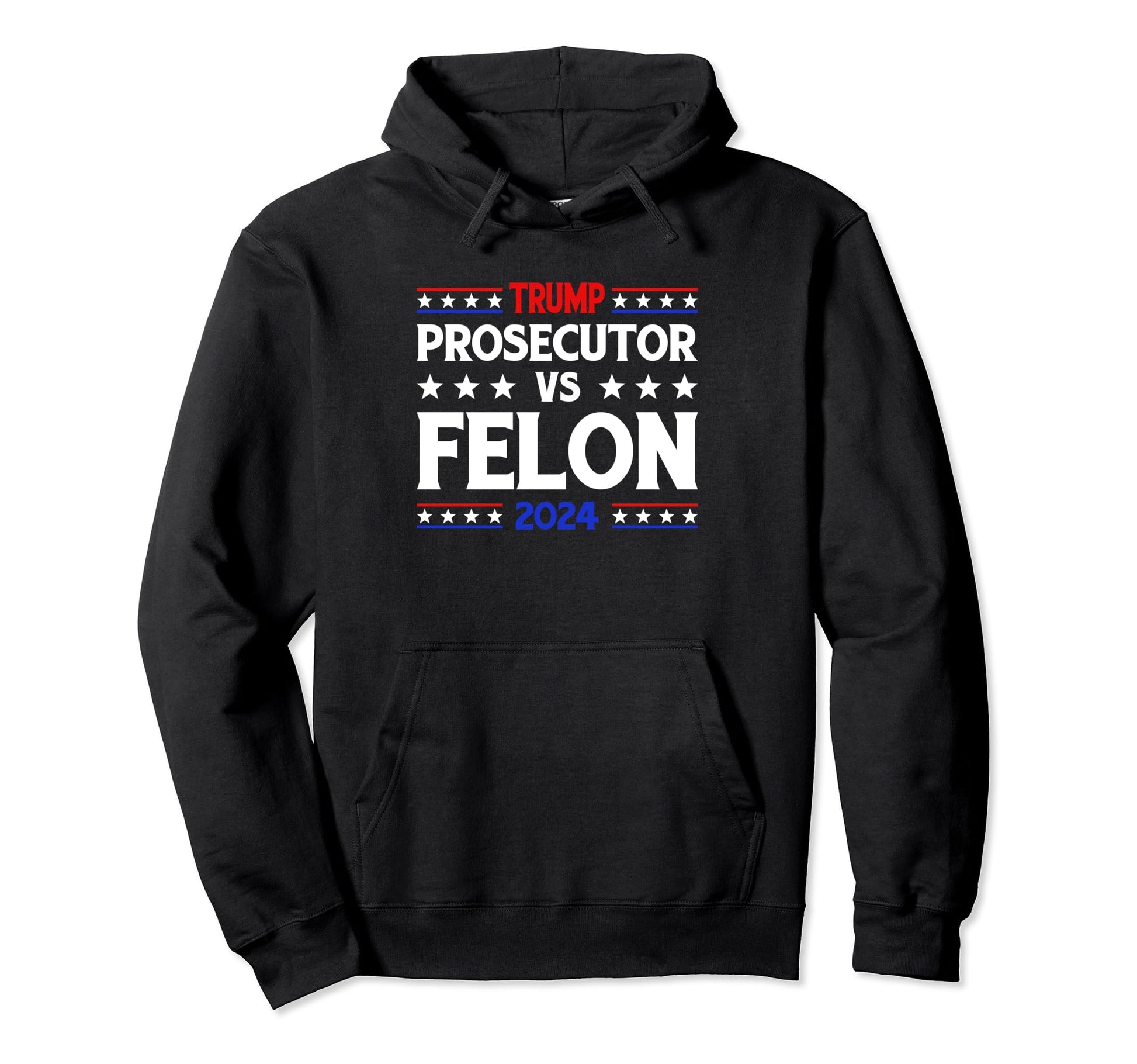 Prosecutor Vs Felon 2024 Stripe Voting Hoodie - Unique Graphic for Adults - T-Shirt, Sweatshirt, Hoodie