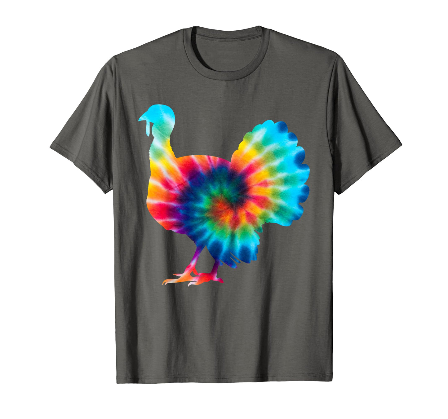 Funny Turkey Tie Dye Psychedelic T-Shirt - Casual Everyday Wear Unisex - T-Shirt, Sweatshirt, Hoodie