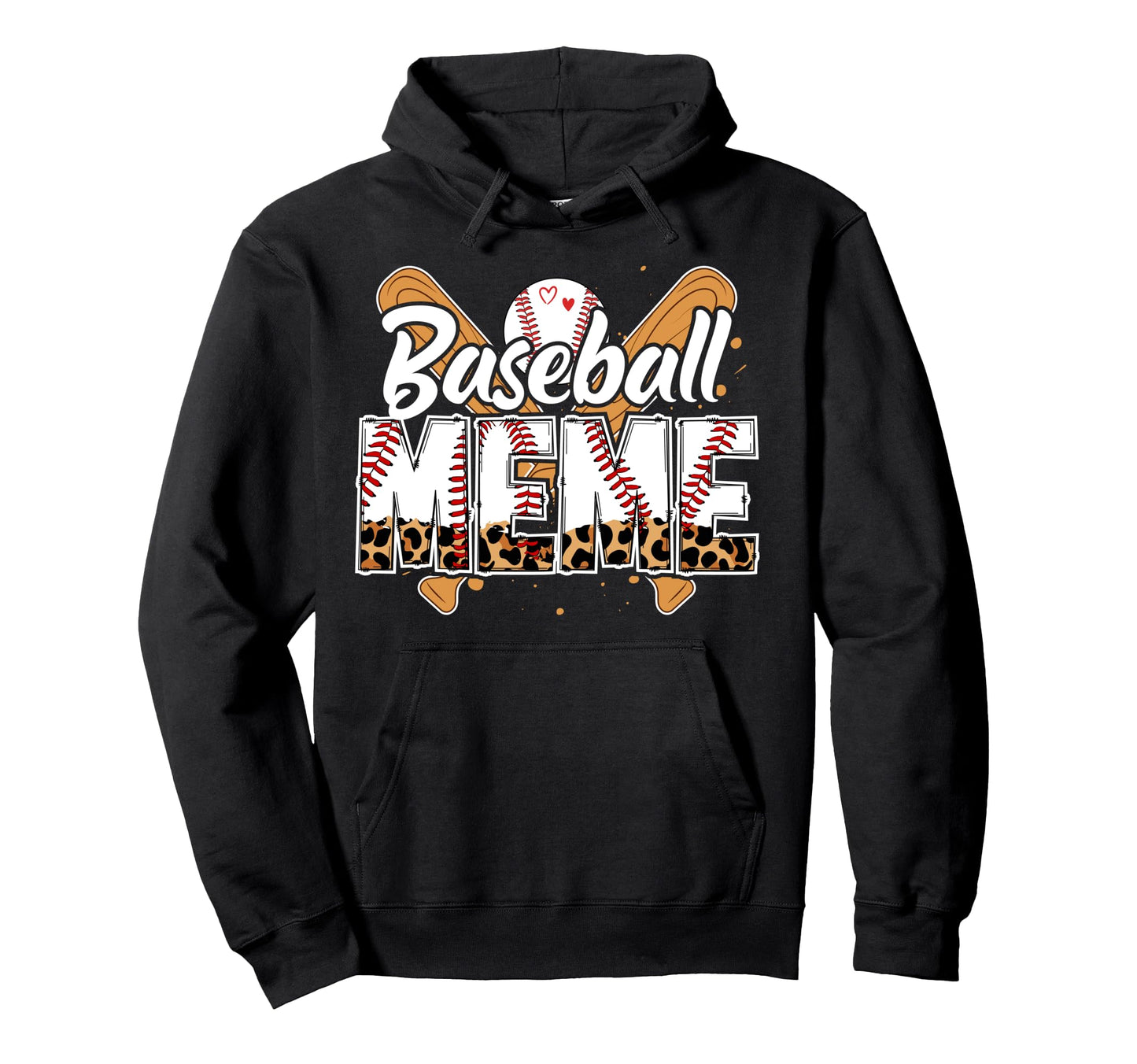 Baseball Meme Leopard Meme Baseball Hoodie - Streetwear Style Unisex - T-Shirt, Sweatshirt, Hoodie