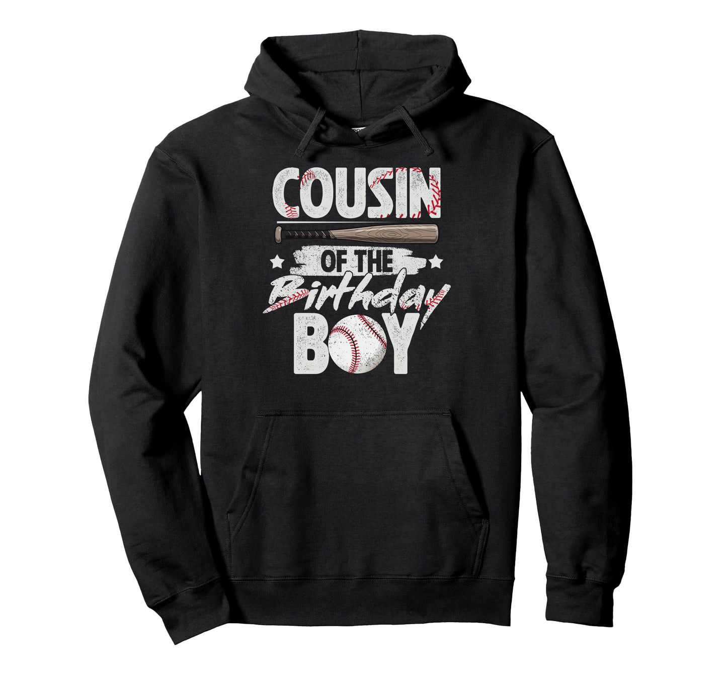 Cousin Birthday Matching Baseball Birthday Hoodie - Graphic Print Men Women - T-Shirt, Sweatshirt, Hoodie
