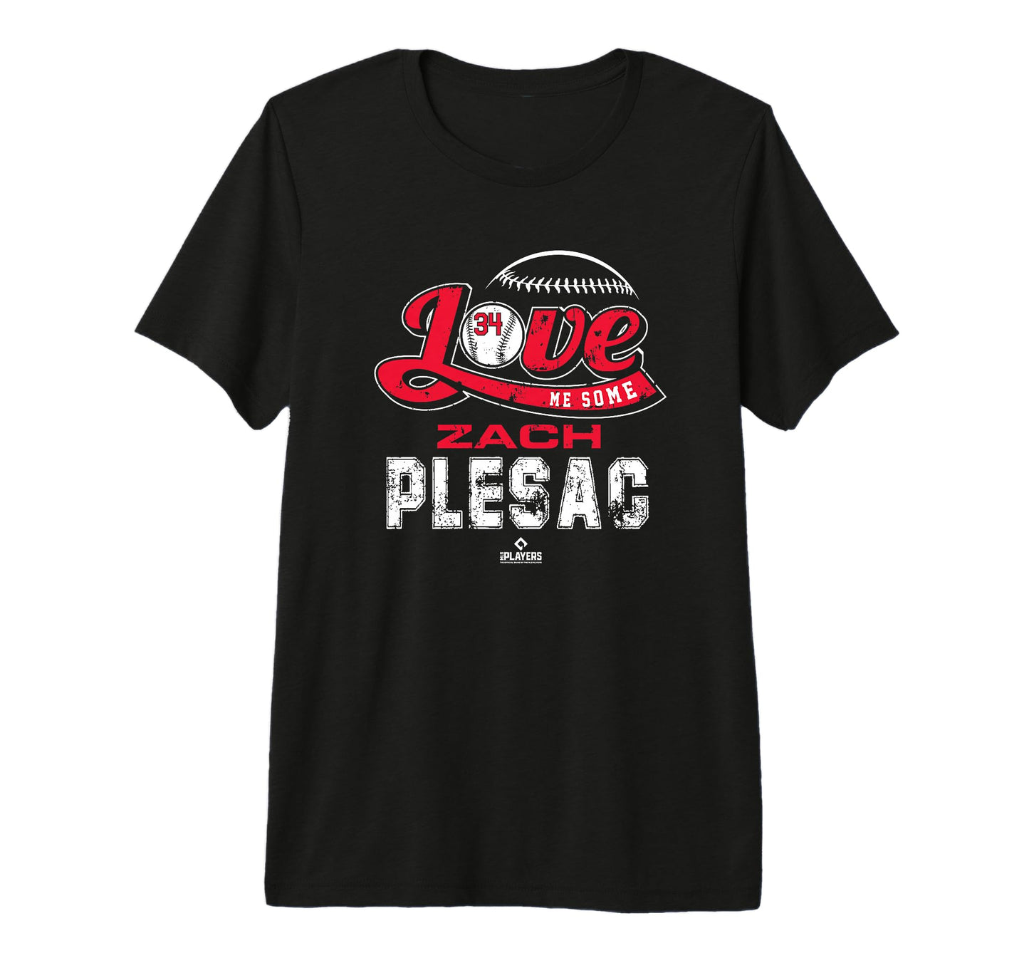 Love Me Some Zach Plesac Mlbpa T-Shirt - Aesthetic Graphic Men Women - T-Shirt, Sweatshirt, Hoodie
