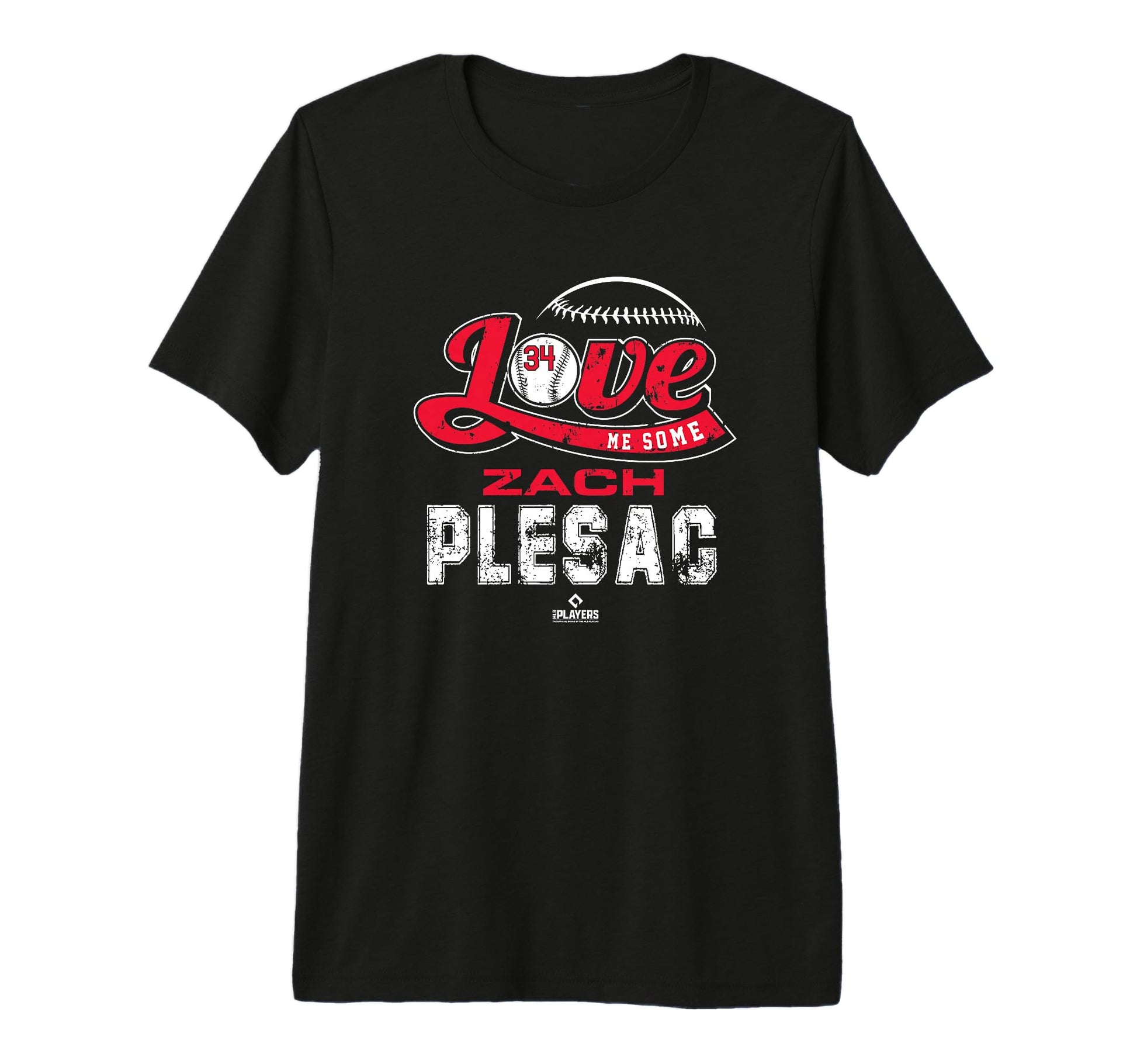 Love Me Some Zach Plesac Mlbpa T-Shirt - Aesthetic Graphic Men Women - T-Shirt, Sweatshirt, Hoodie