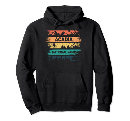 Acadia National Park Us Acadia Hoodie - Trendy Graphic Unisex - T-Shirt, Sweatshirt, Hoodie