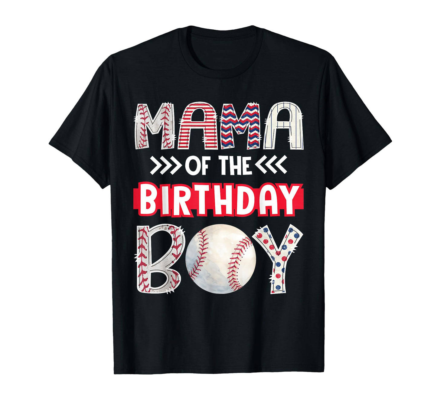 Mama Birthday Baseball Family T-Shirt - Casual Everyday Wear for Adults - T-Shirt, Sweatshirt, Hoodie