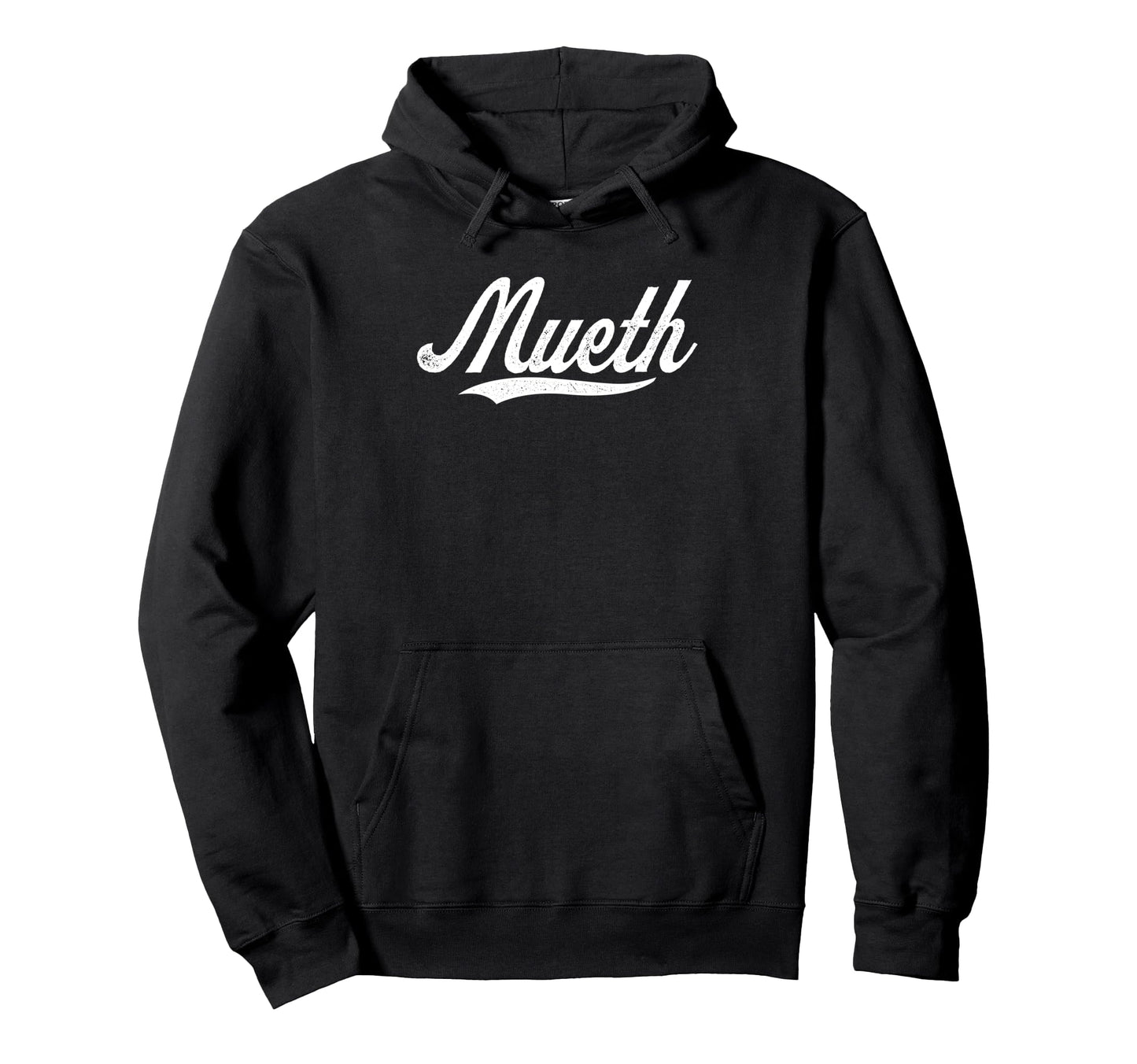 Distressed Script Zander Mueth Hoodie - Custom Art Print Men Women - T-Shirt, Sweatshirt, Hoodie