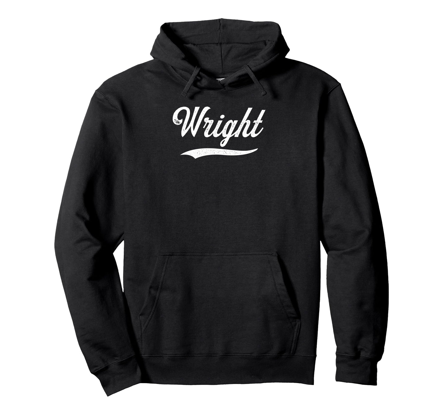 Distressed Script Christopher Wright Hoodie - Unique Graphic for Adults - T-Shirt, Sweatshirt, Hoodie