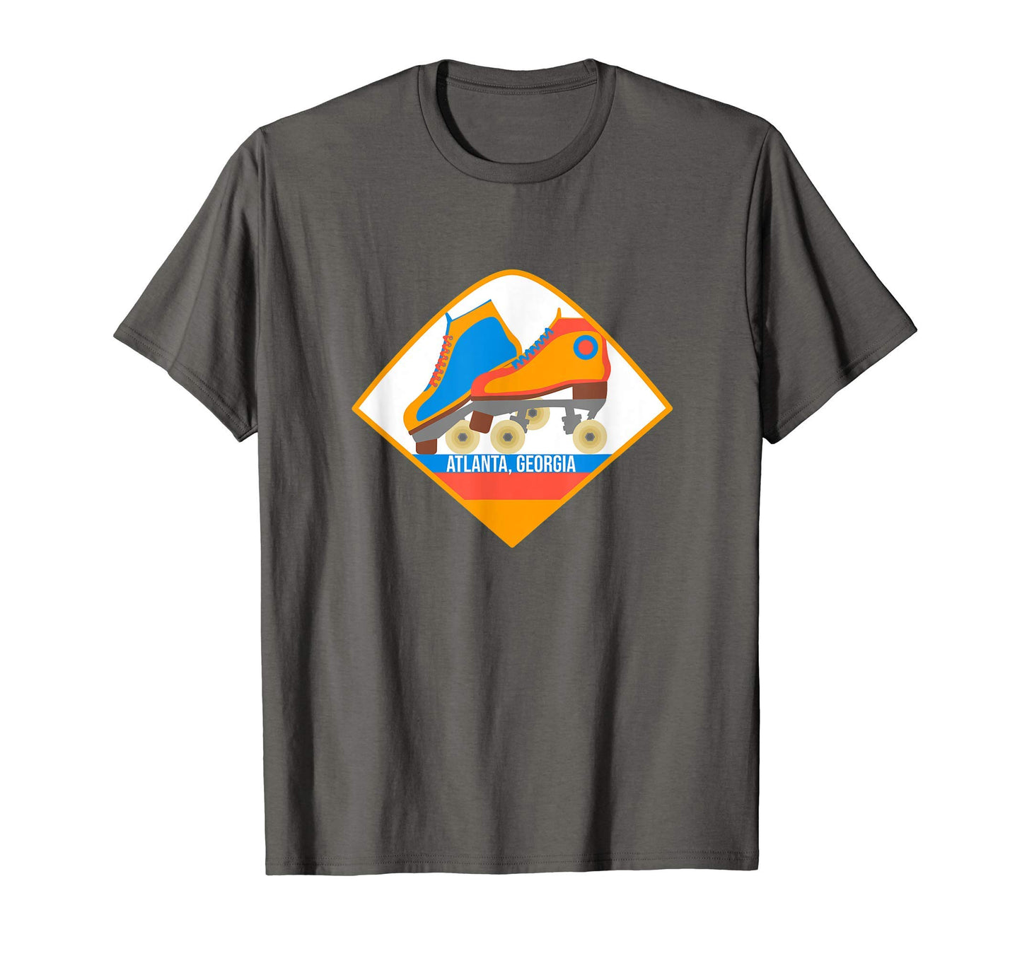 Roller Skates Skating Quad Shoe T-Shirt - Fun Novelty Design for Adults - T-Shirt, Sweatshirt, Hoodie