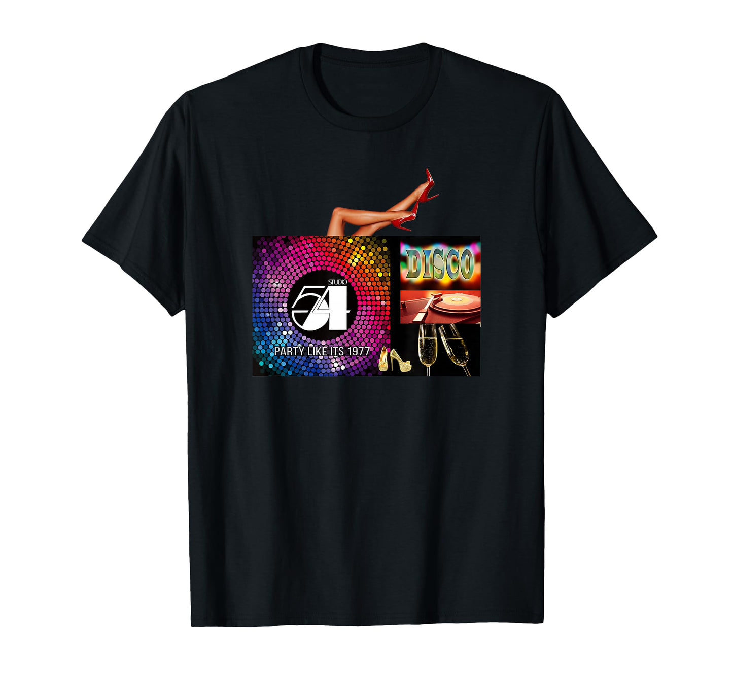 Studio 54 Disco 003 T-Shirt - Casual Everyday Wear Unisex - T-Shirt, Sweatshirt, Hoodie