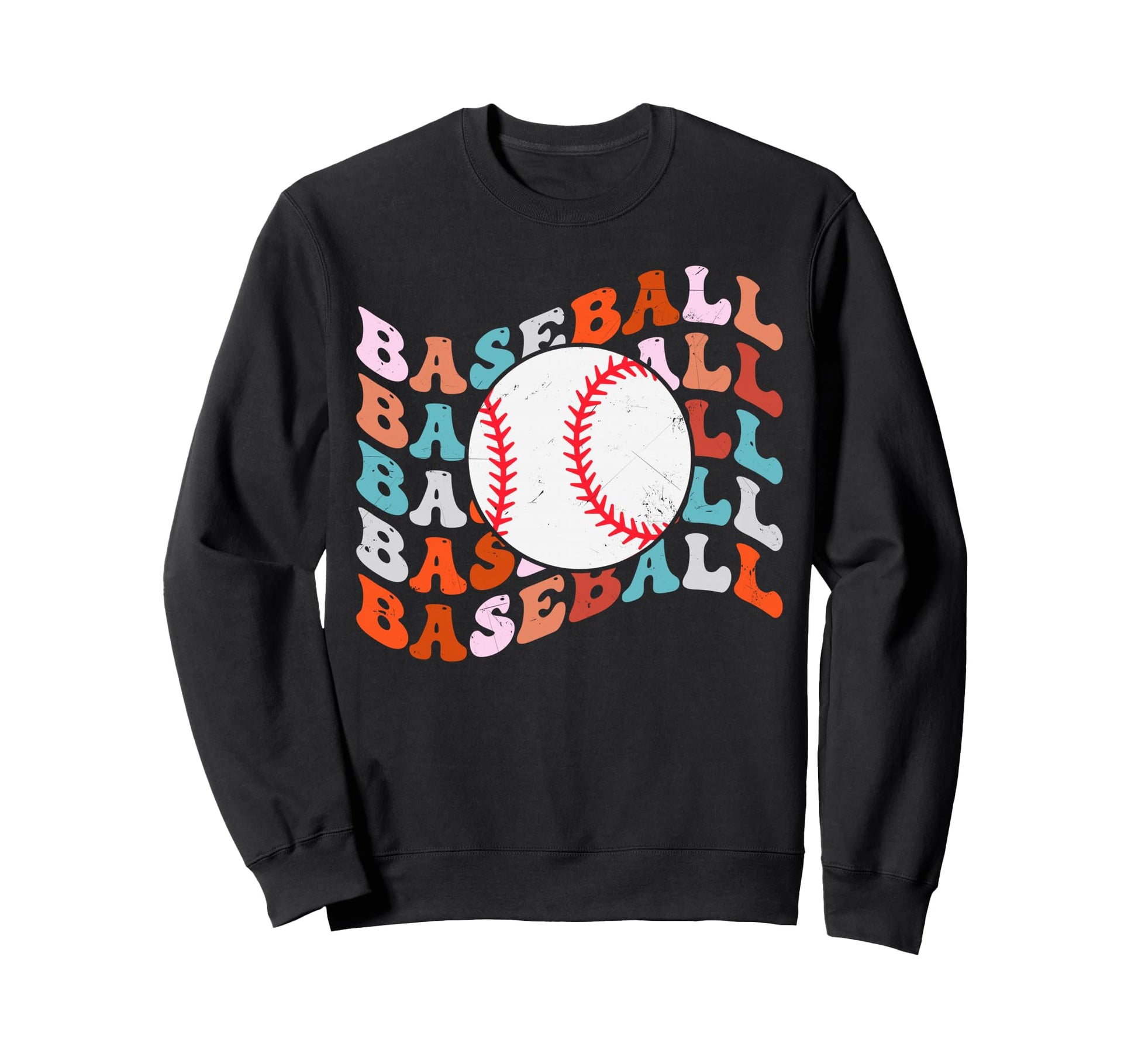 Baseball Sweatshirt - Graphic Print for Adults - T-Shirt, Sweatshirt, Hoodie