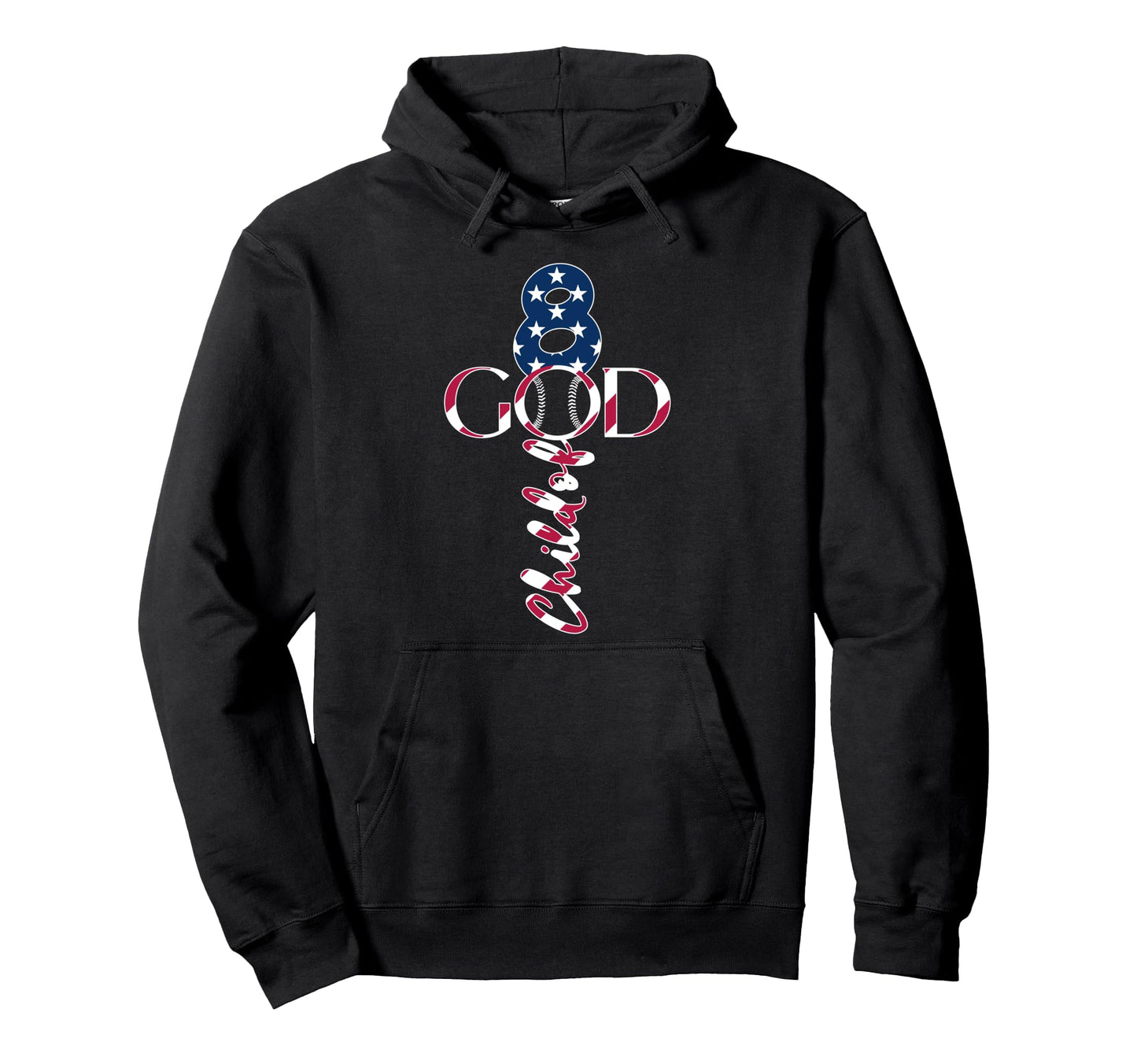 Baseball Jesus 8 Years Child God Hoodie - Unique Graphic Men Women - T-Shirt, Sweatshirt, Hoodie