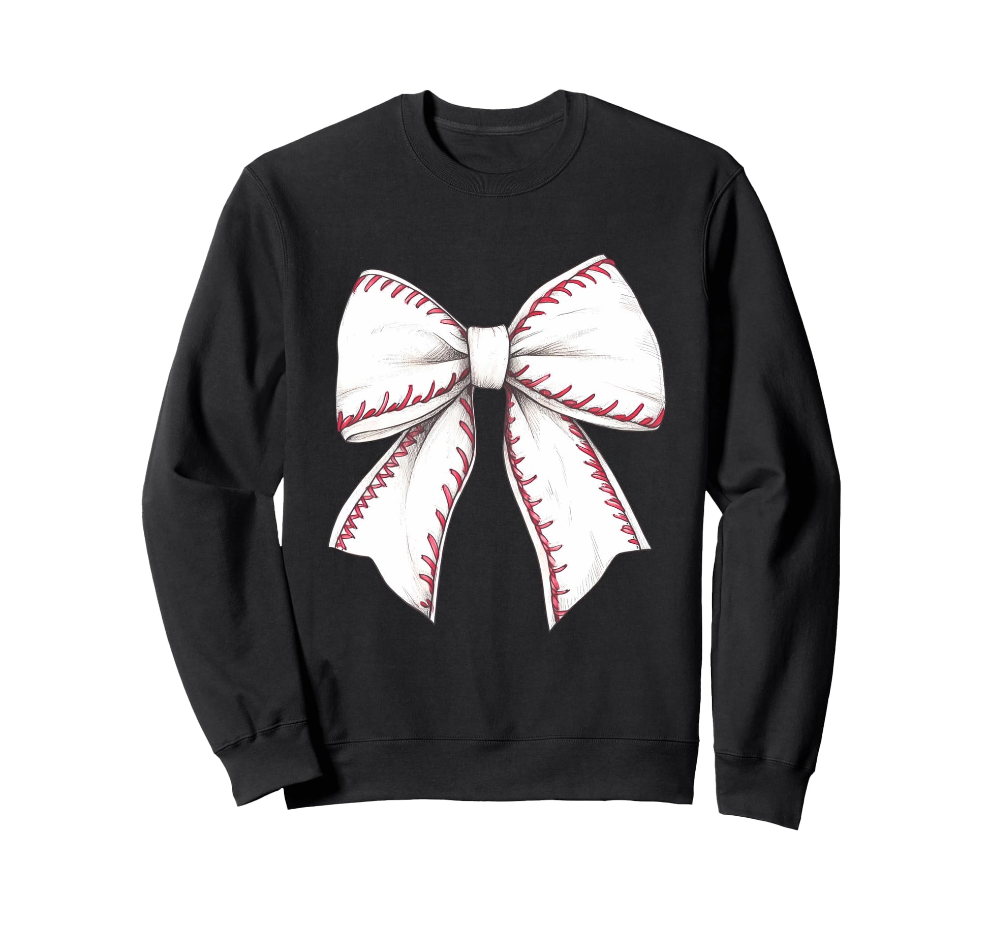 Baseball Coquette Bow Baseball Game Sweatshirt - Streetwear Style Men Women - T-Shirt, Sweatshirt, Hoodie