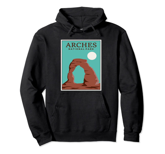 Arches National Park Utah Hoodie - Casual Everyday Wear for Adults - T-Shirt, Sweatshirt, Hoodie