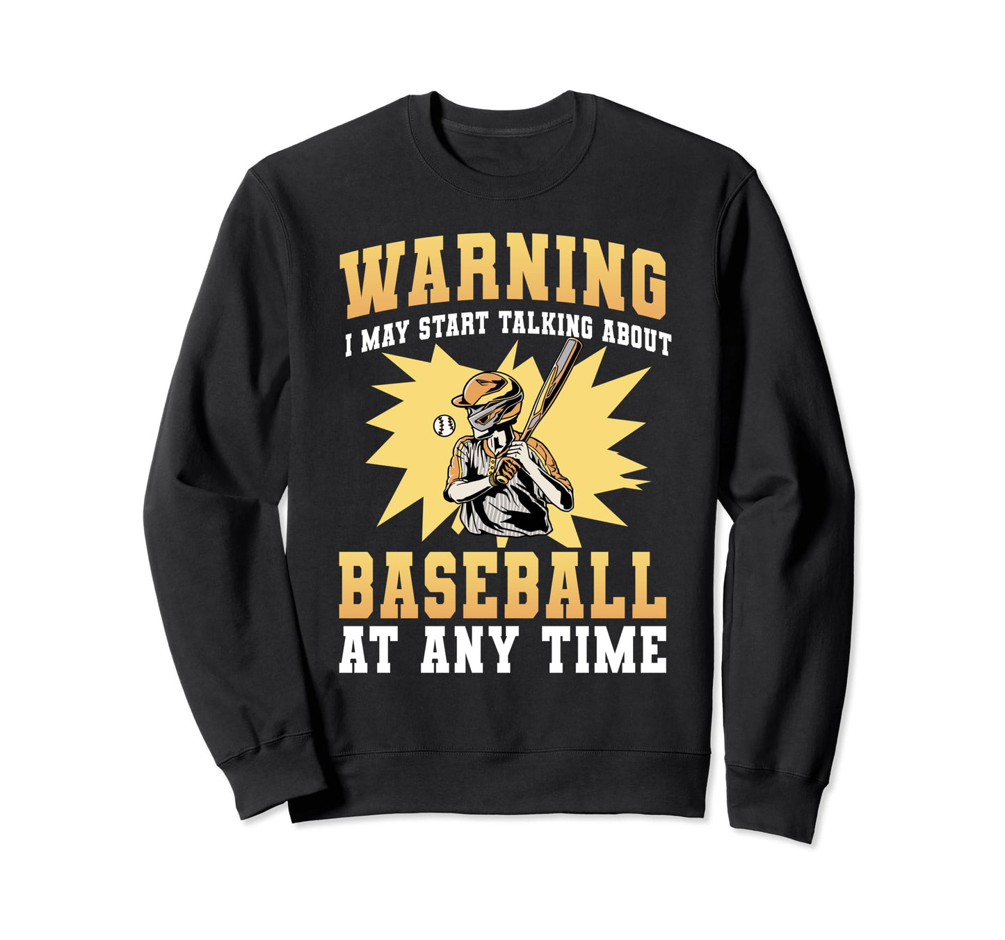 Baseball Player Catcher Pitcher Sweatshirt - Aesthetic Graphic for Adults - T-Shirt, Sweatshirt, Hoodie