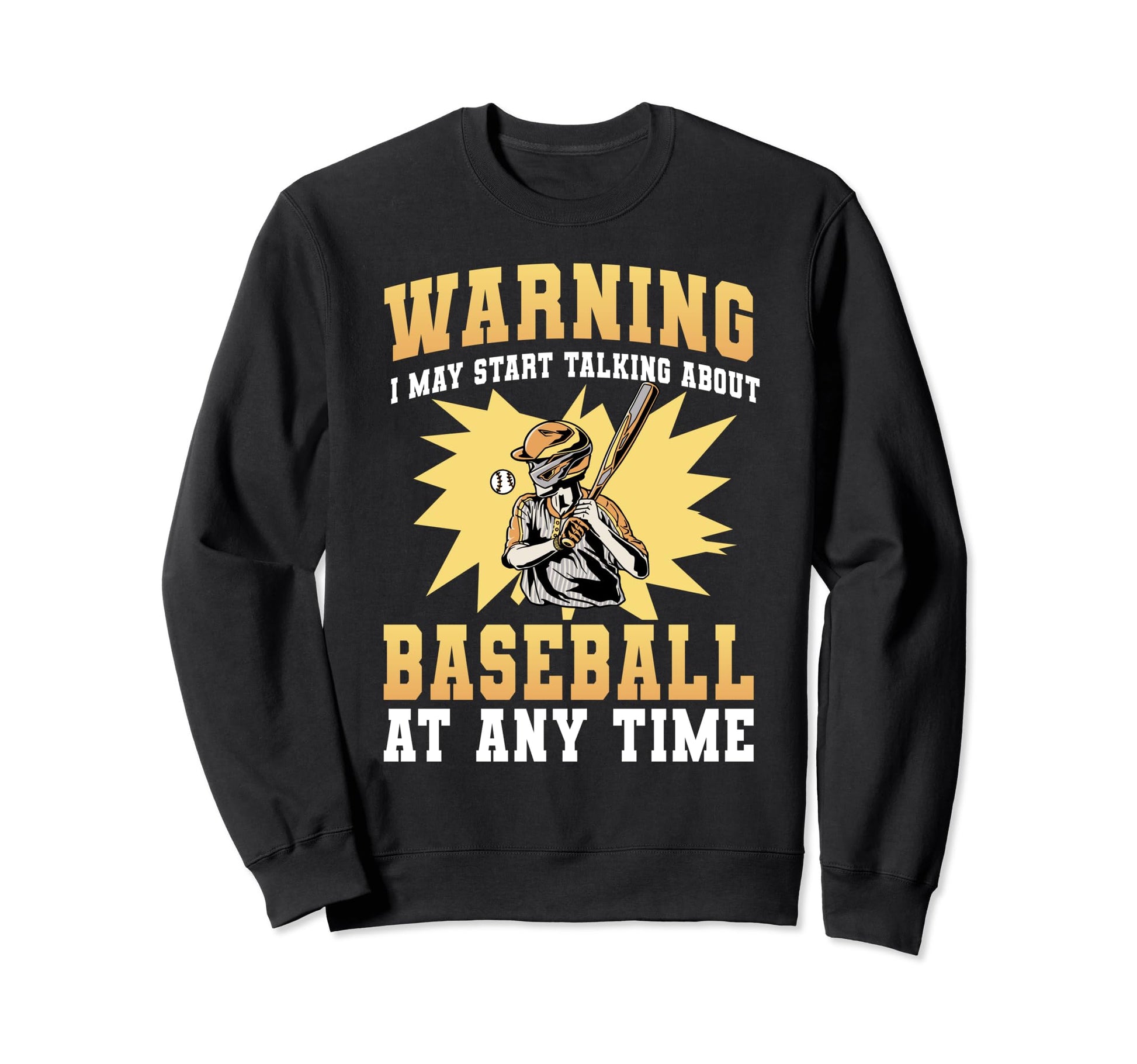 Baseball Player Catcher Pitcher Sweatshirt - Aesthetic Graphic for Adults - T-Shirt, Sweatshirt, Hoodie