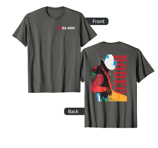 African American Cowboy Rodeo T-Shirt - Aesthetic Graphic Unisex - T-Shirt, Sweatshirt, Hoodie