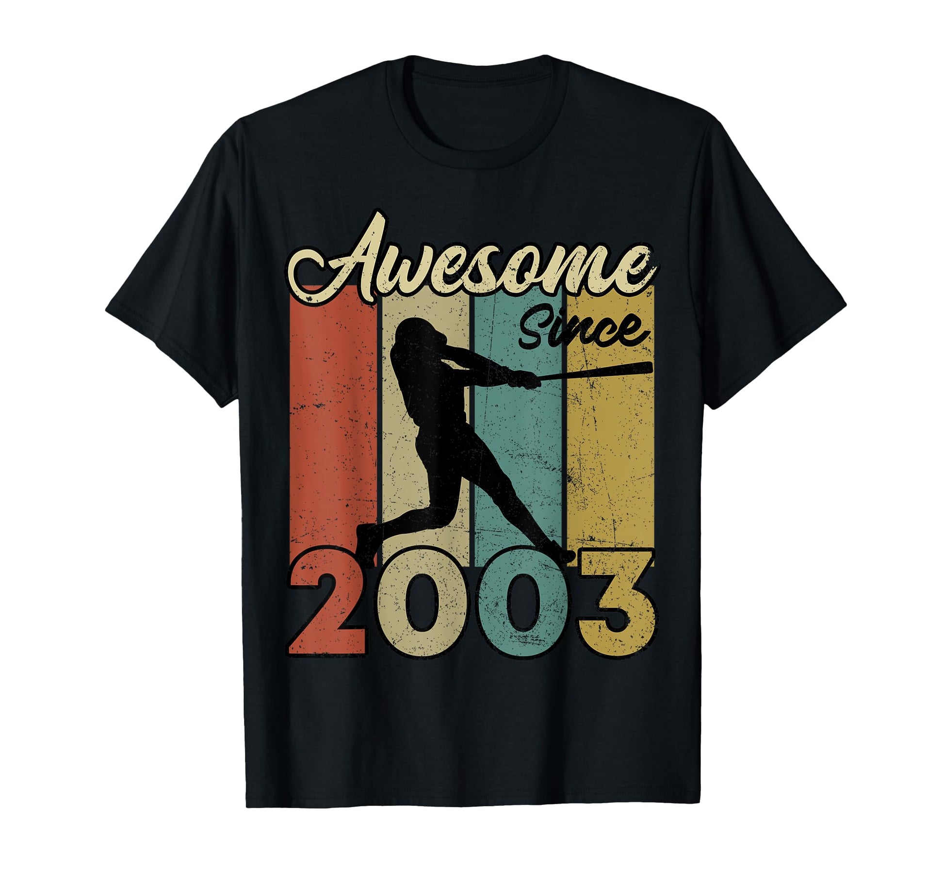 22Nd Birthday Awesome Since 2003 T-Shirt - Fun Novelty Design Unisex - T-Shirt, Sweatshirt, Hoodie