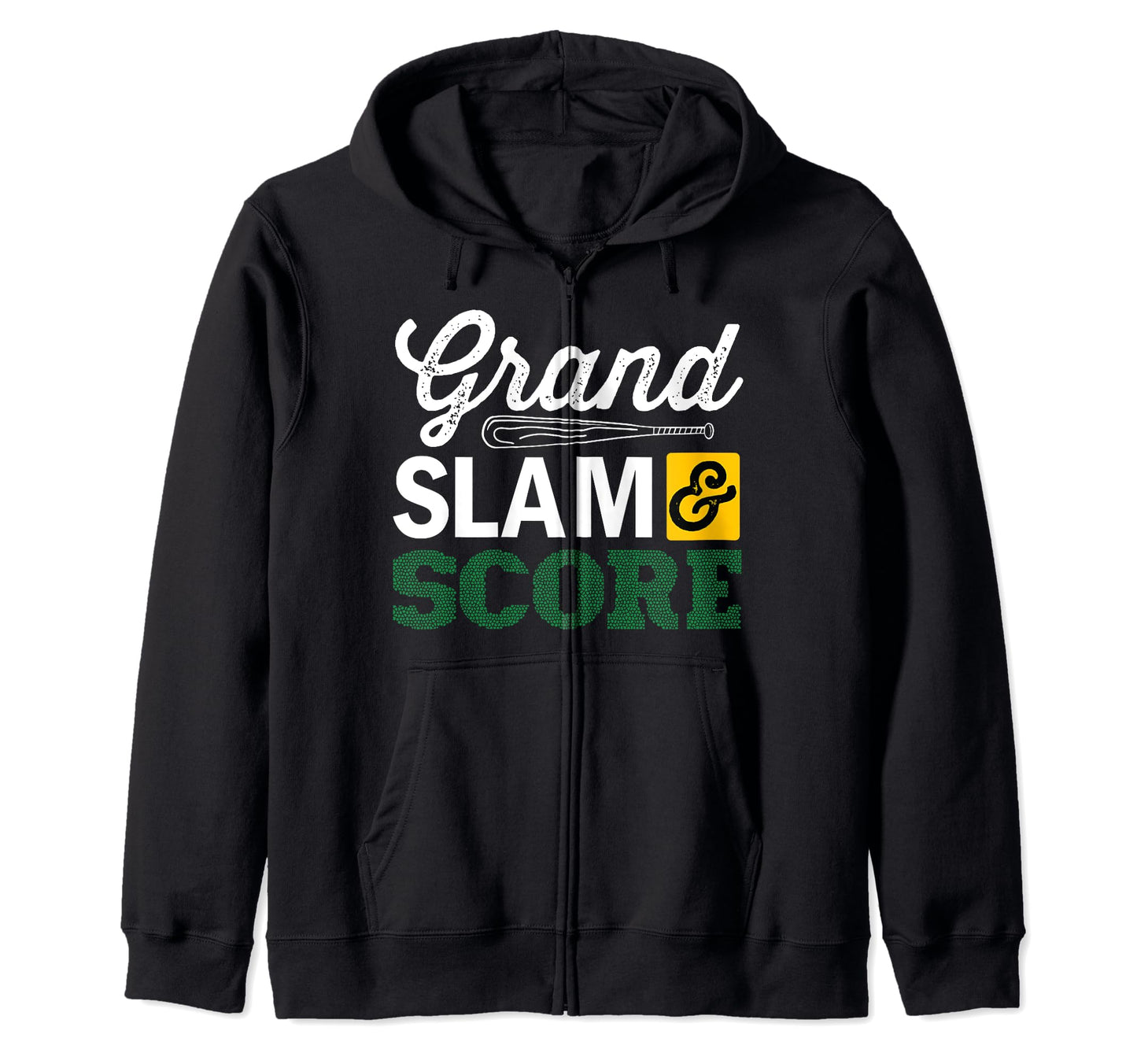 Grand Slam Score Baseball Bat Gift T-Shirt - Aesthetic Graphic Men Women - T-Shirt, Sweatshirt, Hoodie