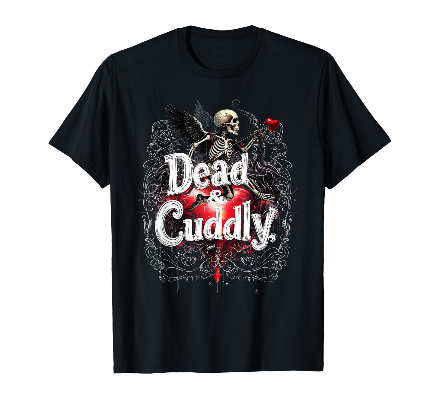 Dead And Cuddly Gothic Alt Grunge Hip T-Shirt - Minimalist Print Unisex - T-Shirt, Sweatshirt, Hoodie