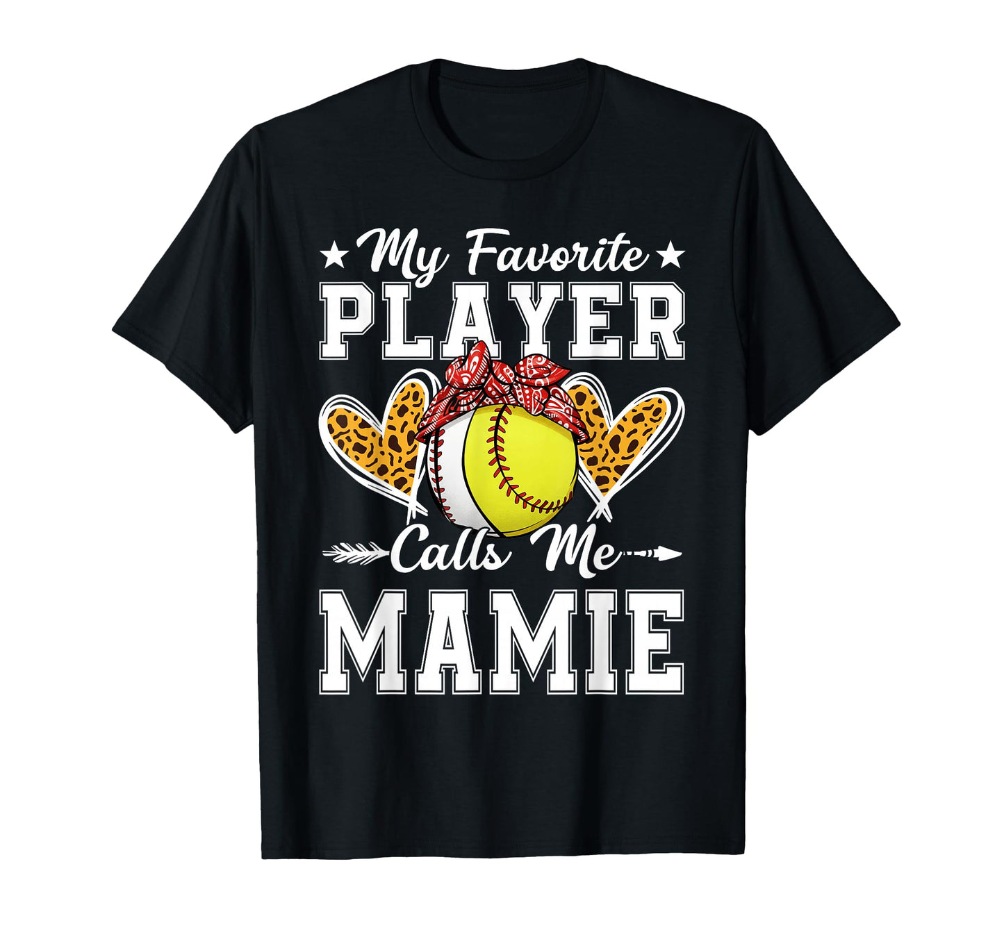 My Favorite Player Calls Me Mamie T-Shirt - Aesthetic Graphic for Adults - T-Shirt, Sweatshirt, Hoodie