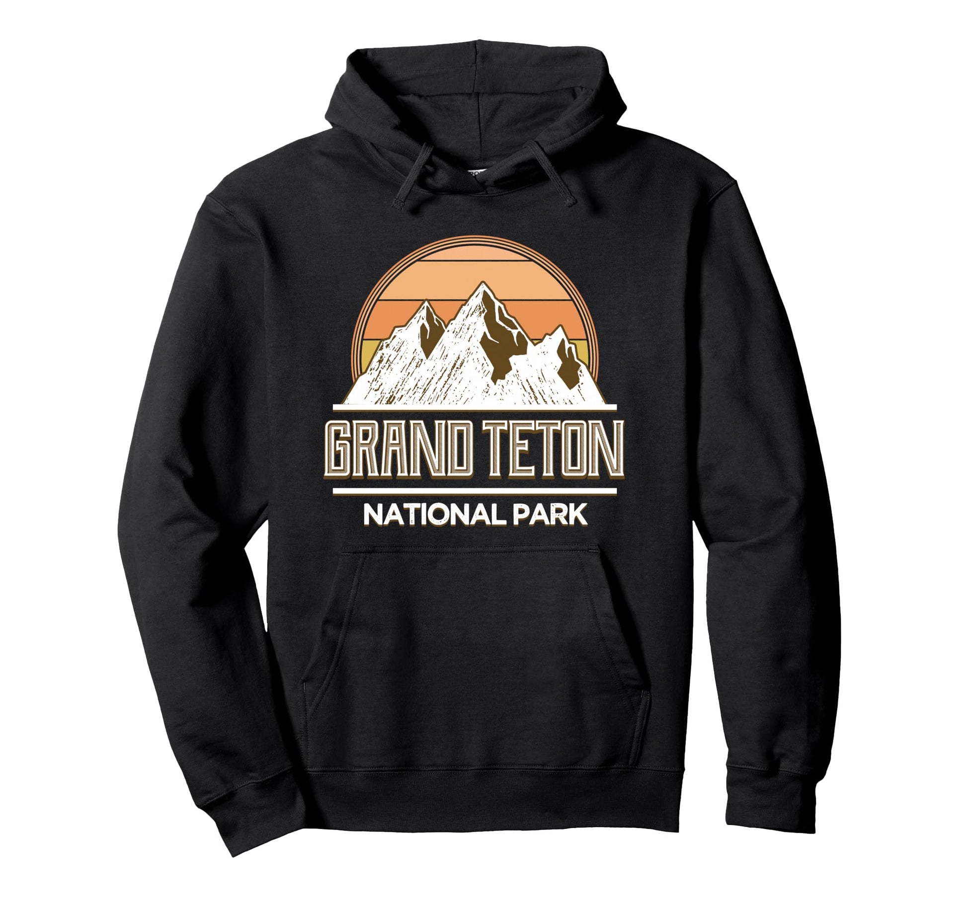 Grand Teton National Park Mountains Hoodie - Custom Art Print for Adults - T-Shirt, Sweatshirt, Hoodie