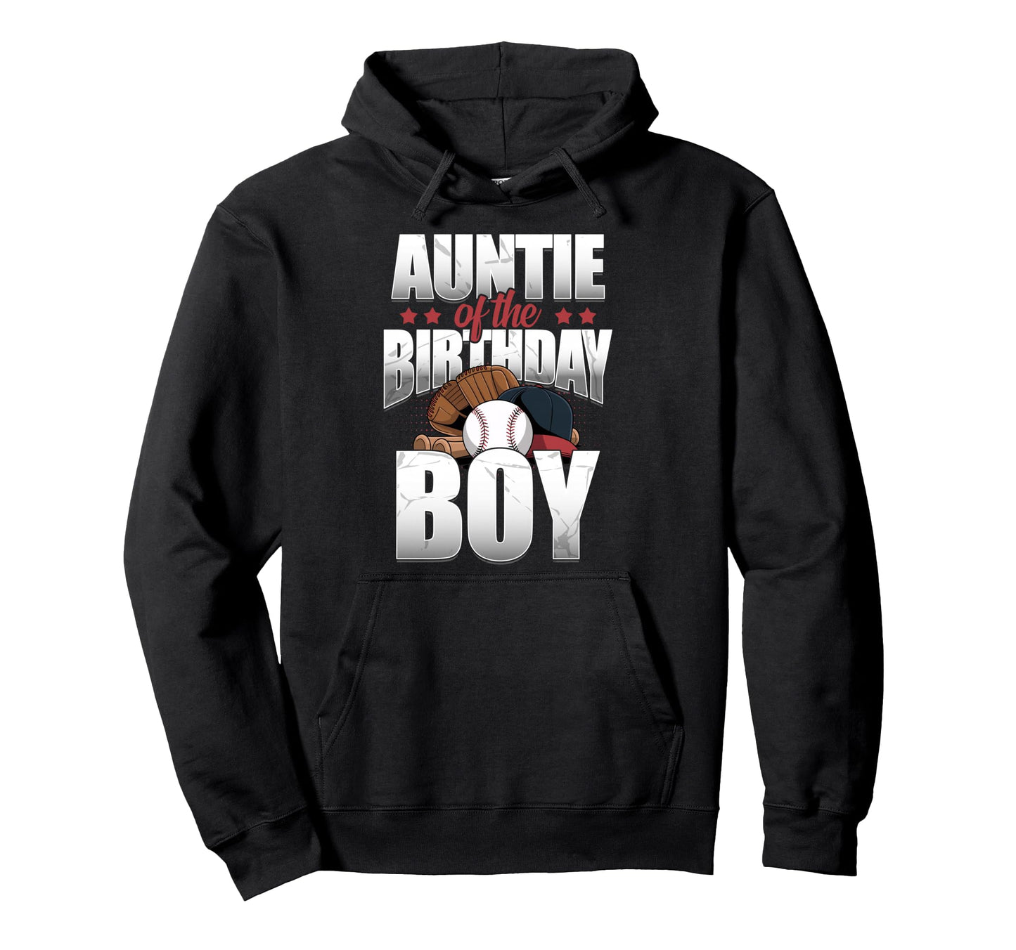 Auntie Birthday Matching Baseball Hoodie - Trendy Graphic Men Women - T-Shirt, Sweatshirt, Hoodie